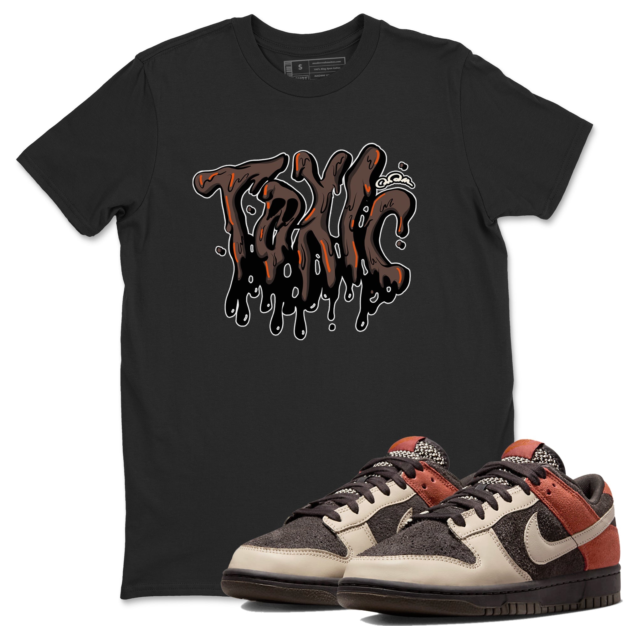 Dunk Red Panda shirt to match jordans Toxic sneaker tees Nike Dunk LowRed Panda Drip Gear Zone Unisex Black 1 T-Shirt