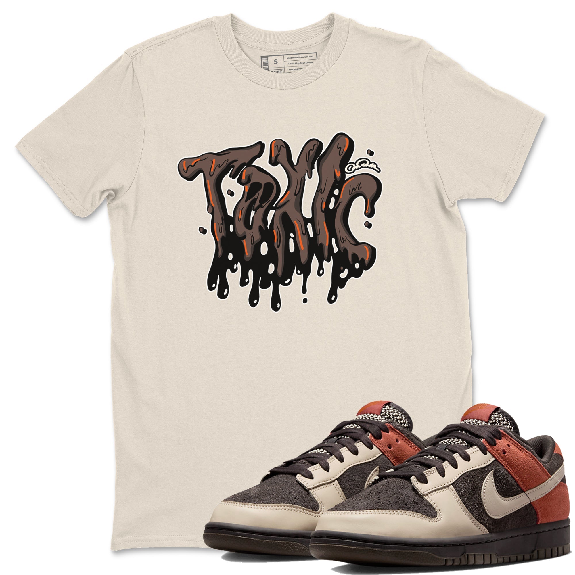 Dunk Red Panda shirt to match jordans Toxic sneaker tees Nike Dunk LowRed Panda Drip Gear Zone Unisex Natural 1 T-Shirt