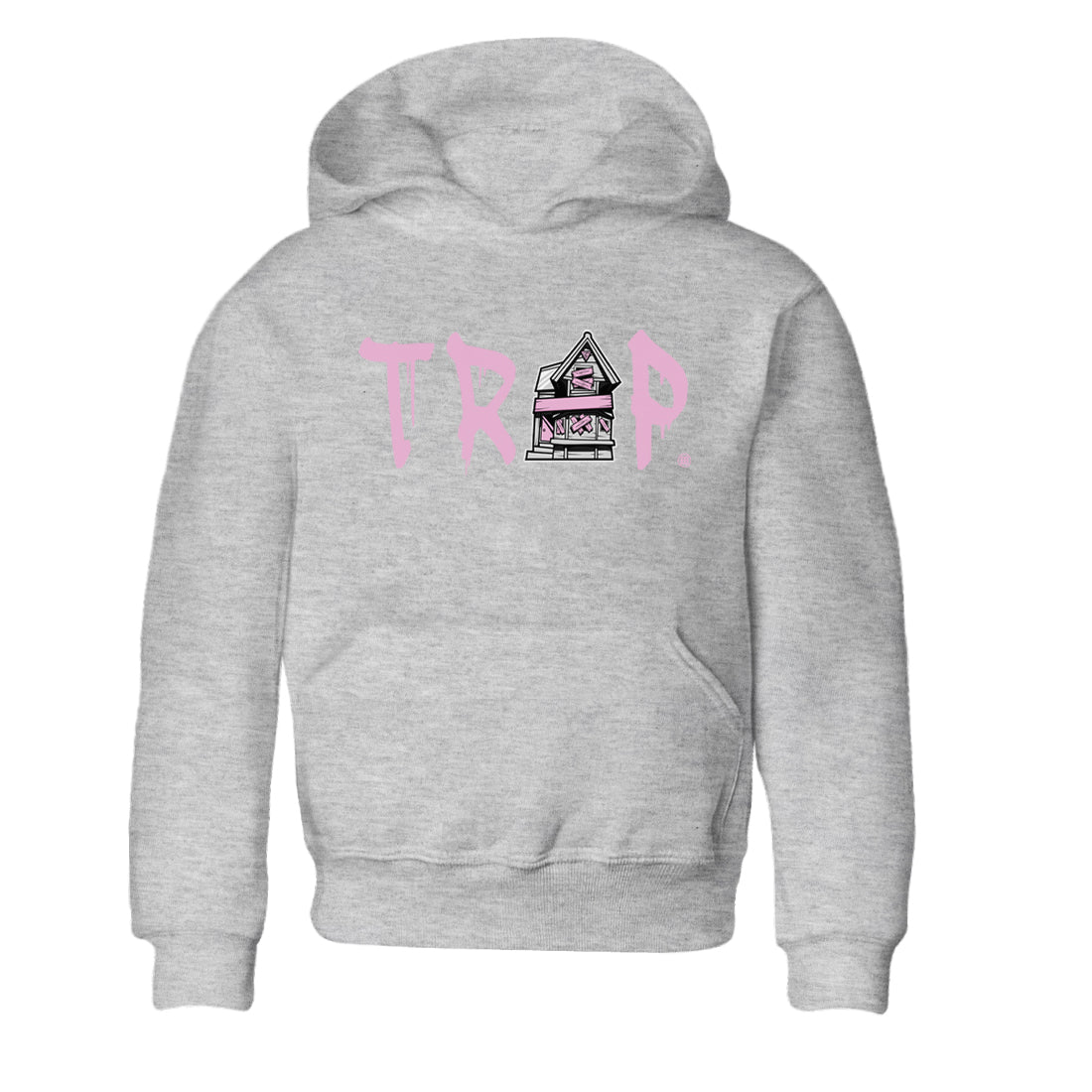 4s Retro Orchid shirts to match jordans Trap House sneaker match tees Air Jordan 4 WMNS Orchid match shoes to clothes Drip Gear Zone Youth Baby Heather Grey 2 tee