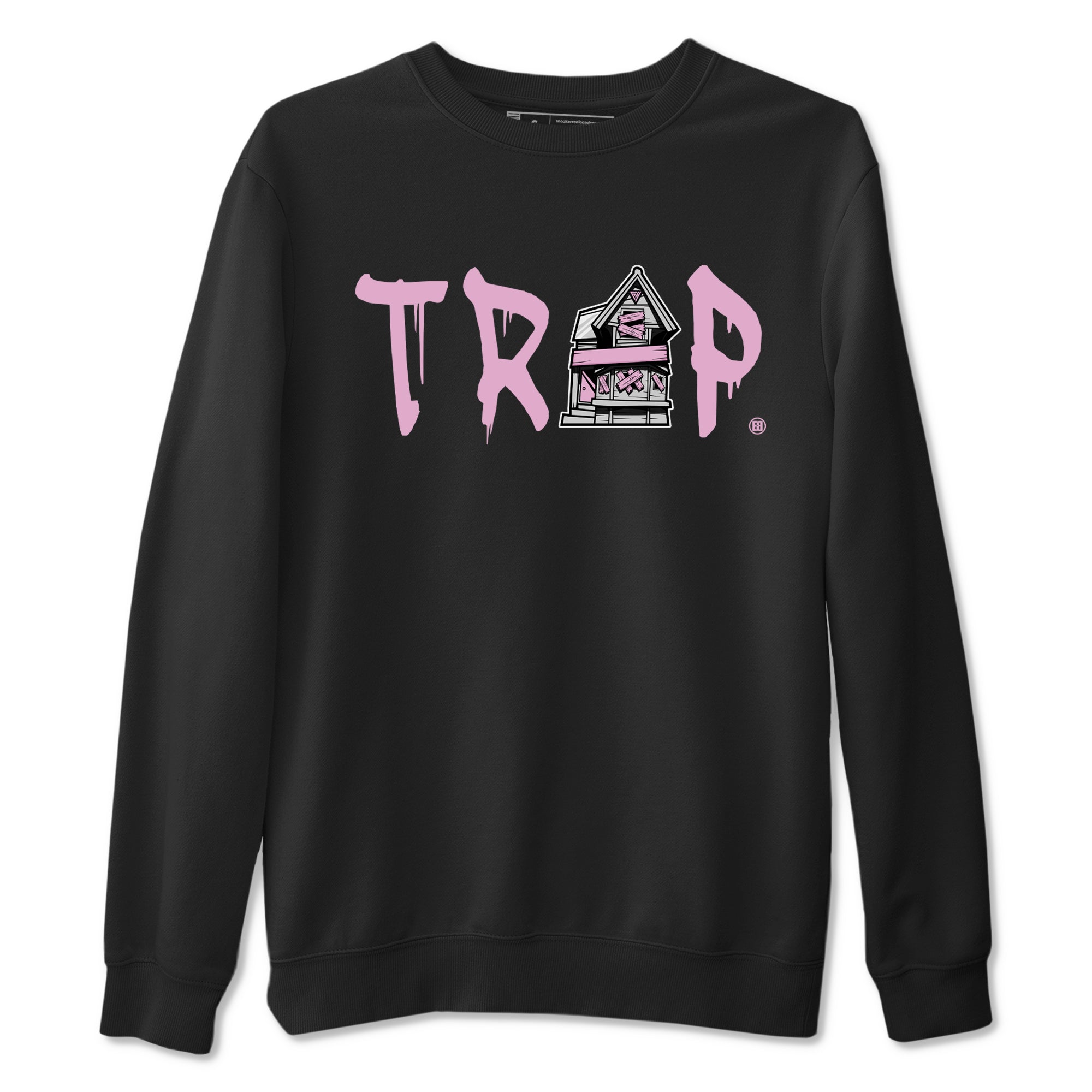 4s Retro Orchid shirts to match jordans Trap House sneaker match tees Air Jordan 4 WMNS Orchid match shoes to clothes Drip Gear Zone unisex cotton Black 2 shirts