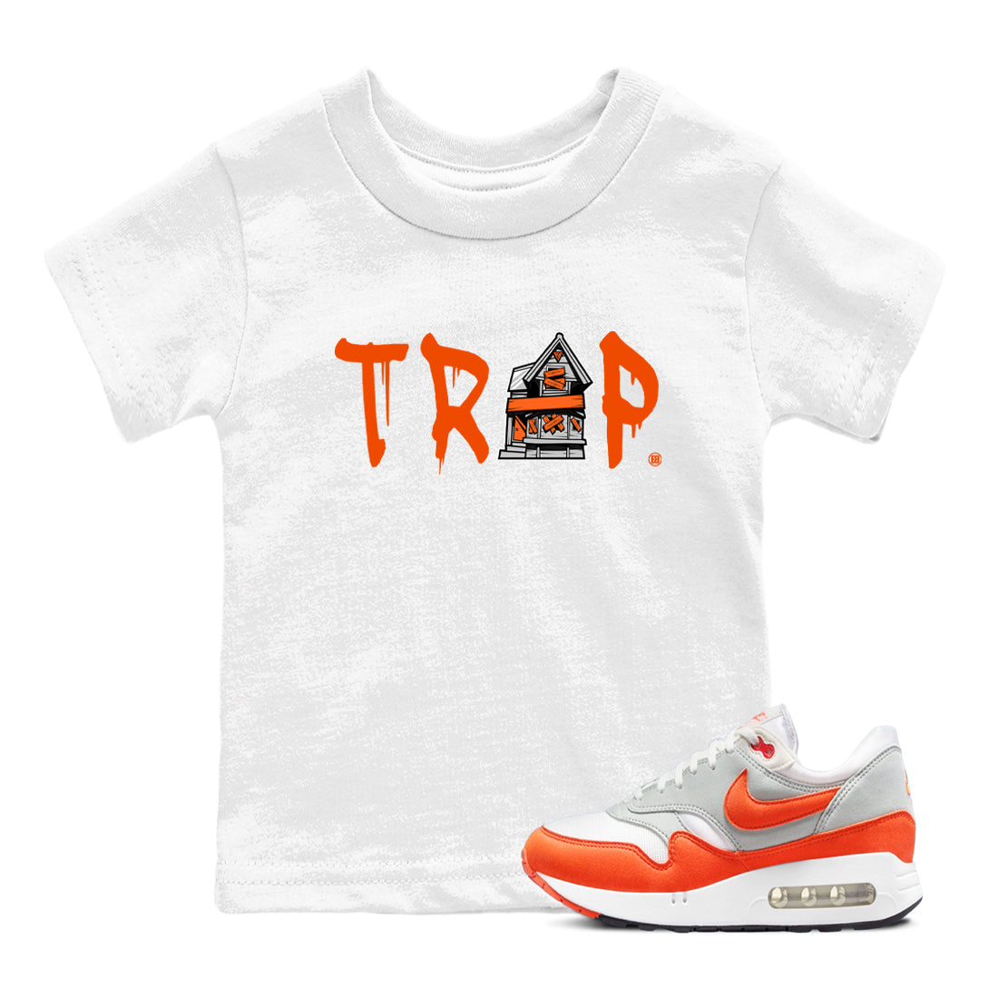 Air Max 1 OG '86 'Summit White and Cosmic Clay shirts to match jordans Trap House sneaker match tees Air Max 1 Cosmic Clay match shoes to clothes Drip Gear Zone Youth Baby White 1 tee