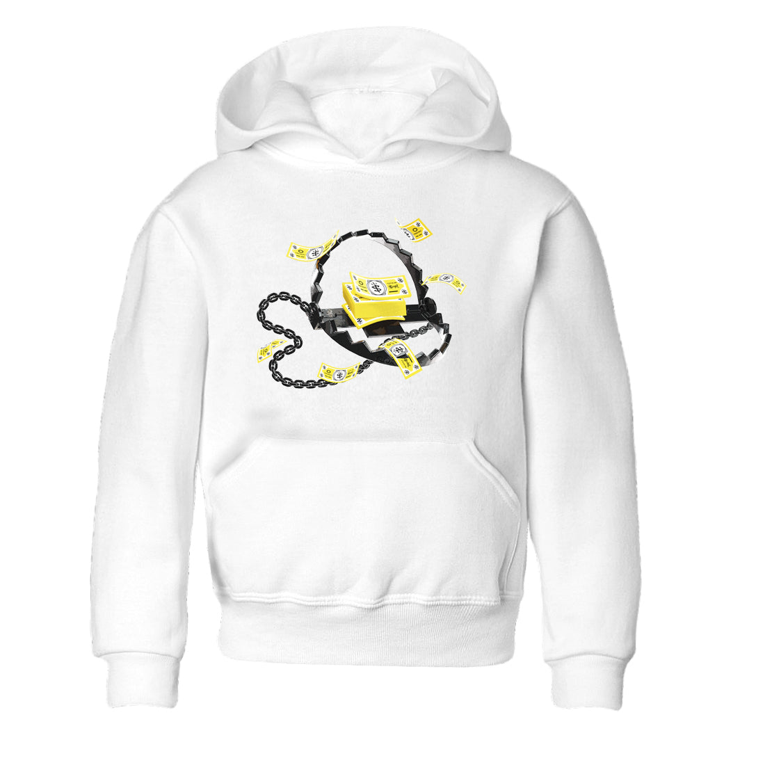 AJ4 Vivid Sulfur shirt to match jordans Trap Money sneaker tees Air Jordan 4 Vivid Sulfur Drip Gear Zone baby toddler White 2 cotton Shirt