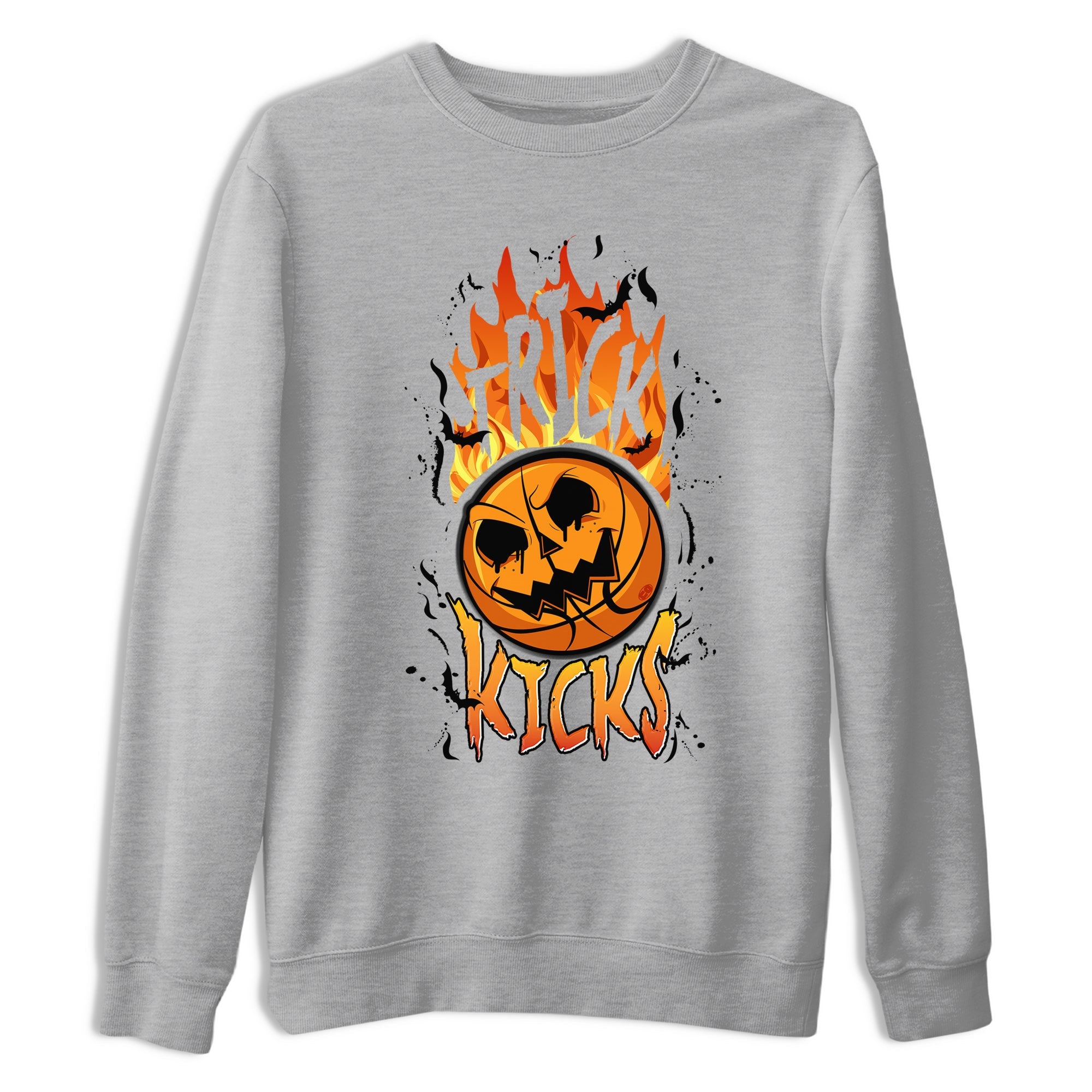 AJ1 Starfish shirt to match jordans Trick Or Kicks Halloween costume sneaker tees AJ1 Starfish Drip Gear Zone Sneaker Matching Clothing Brand Unisex Sneaker Tee Heather Grey 2 T-Shirt