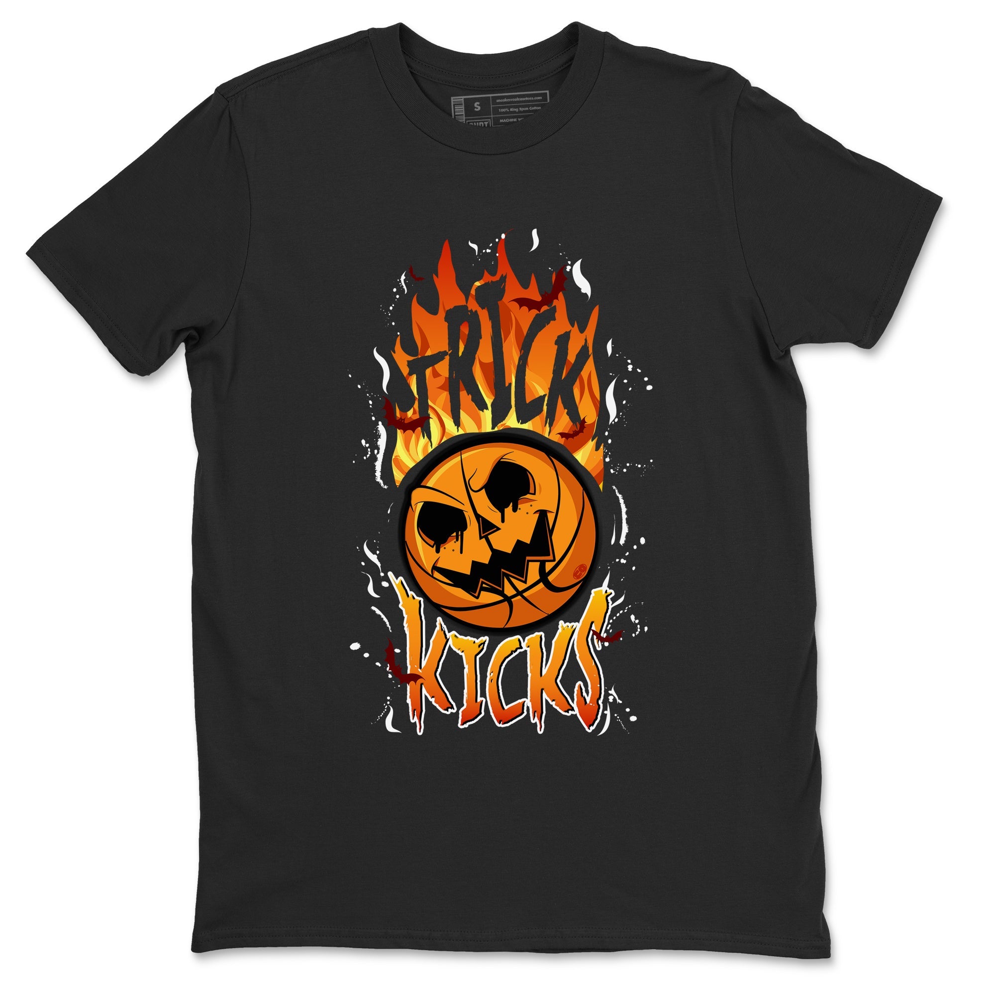 AJ1 Starfish shirt to match jordans Trick Or Kicks Halloween costume sneaker tees AJ1 Starfish Drip Gear Zone Sneaker Matching Clothing Brand Unisex Sneaker Tee Black 2 T-Shirt