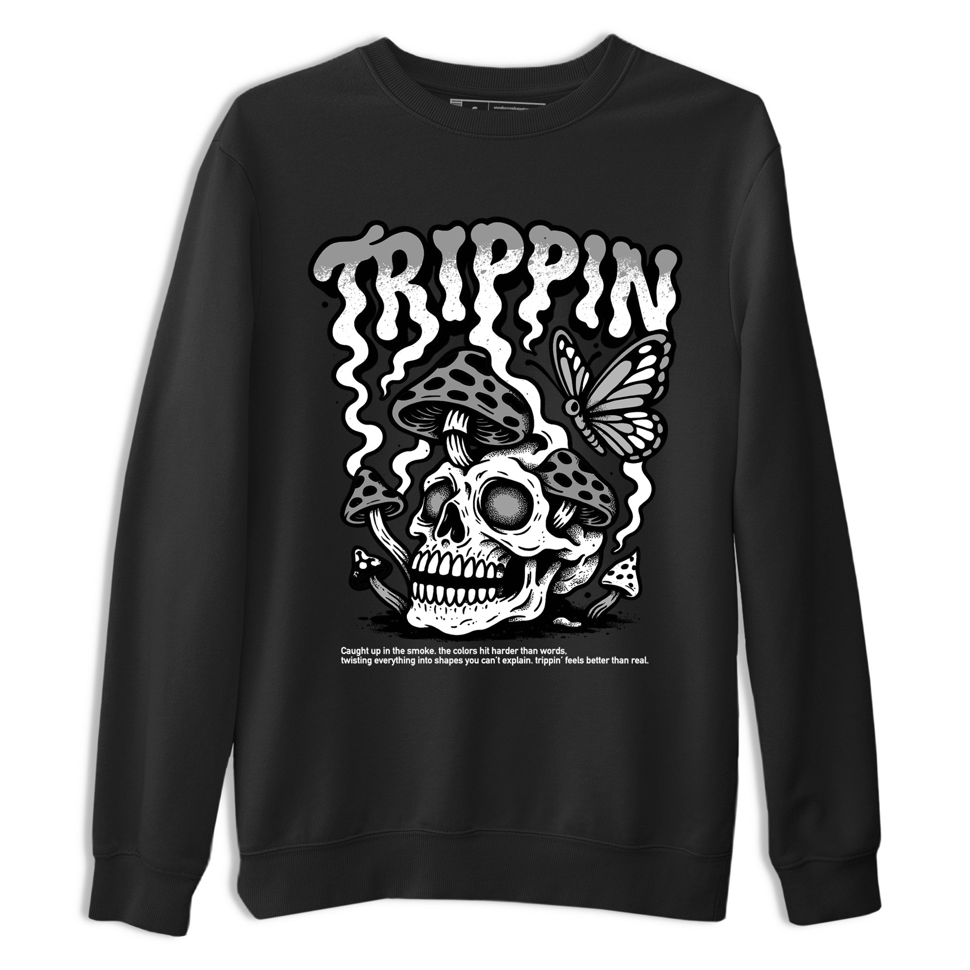 11s Grand Finale Sneaker match tees  Sneaker Tees To Match Jordan 11 Grand Finale Sneakers  Trippin Graphic Tee Black 2