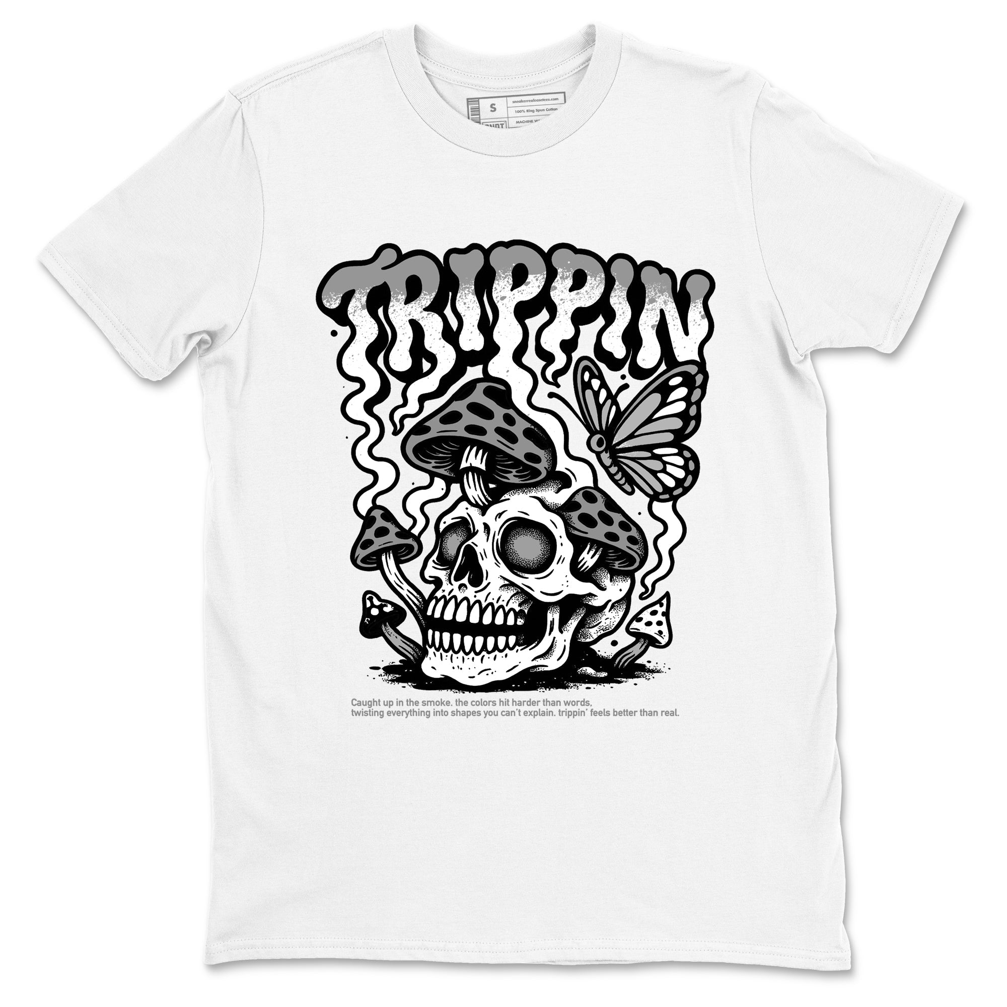 11s Grand Finale Sneaker match tees  Sneaker Tees To Match Jordan 11 Grand Finale Sneakers  Trippin Graphic Tee White 2