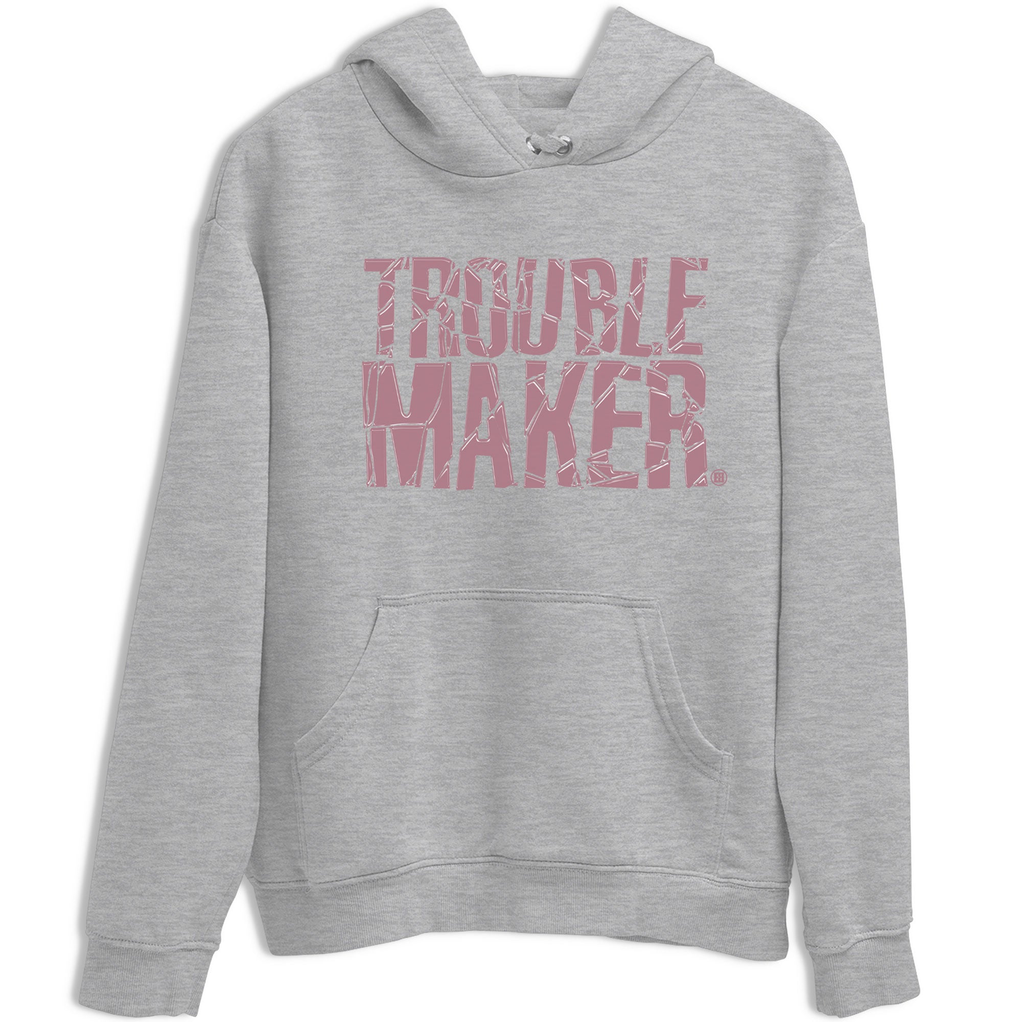 Air Jordan 1 Mauve shirt to match jordans Trouble Maker sneaker tees 1s High OG Mauve Drip Gear Zone Unisex Streetwear Clothing Heather Grey 2 T-Shirt