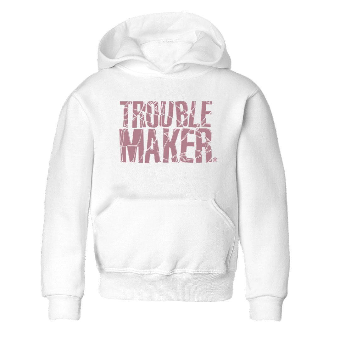 Air Jordan 1 Mauve shirt to match jordans Trouble Maker sneaker tees 1s High OG Mauve Drip Gear Zone Baby Toddler White 2 T-Shirt