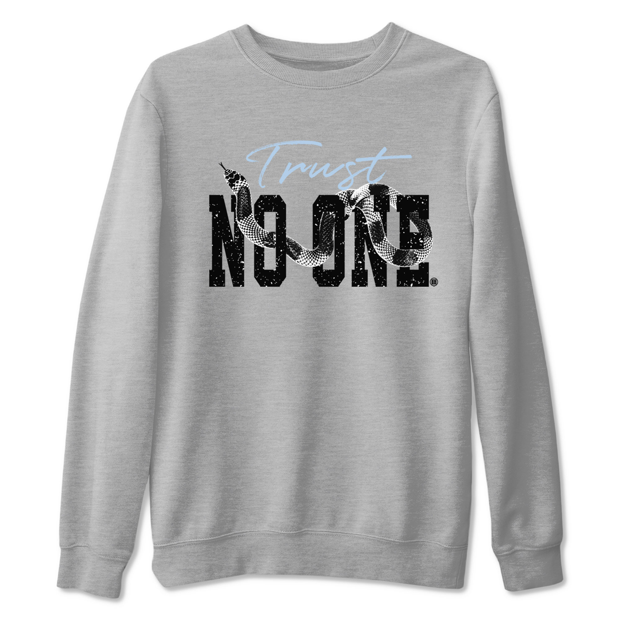 AJ6 White Black shirts to match jordans Trust No One sneaker match tees Air Jordan 6 White Black Drip Gear Zone streetwear brand Heather Grey 2 unisex cotton tee