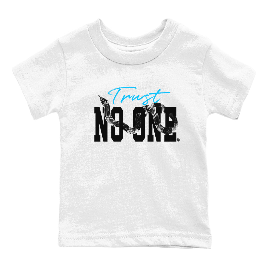 9s Powder Blue shirt to match jordans Trust No One sneaker tees Air Jordan 9 Powder Blue Drip Gear Zone baby toddler White 2 cotton Shirt