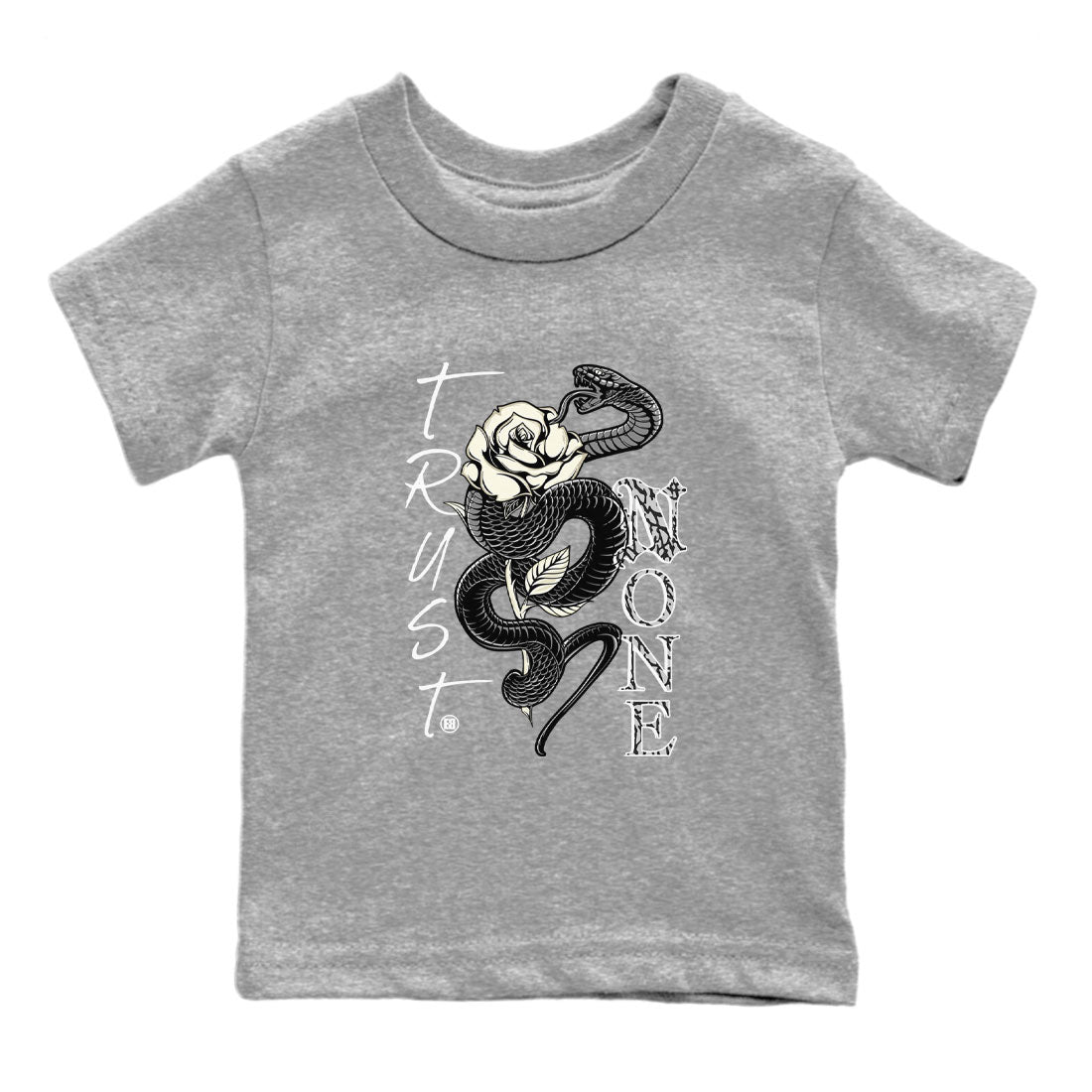 Air Jordan 3 Off Noir shirt to match jordans Trust None sneaker tees Air Jordan 3 Retro Off Noir Drip Gear Zone Baby Toddler Heather Grey 2 T-Shirt