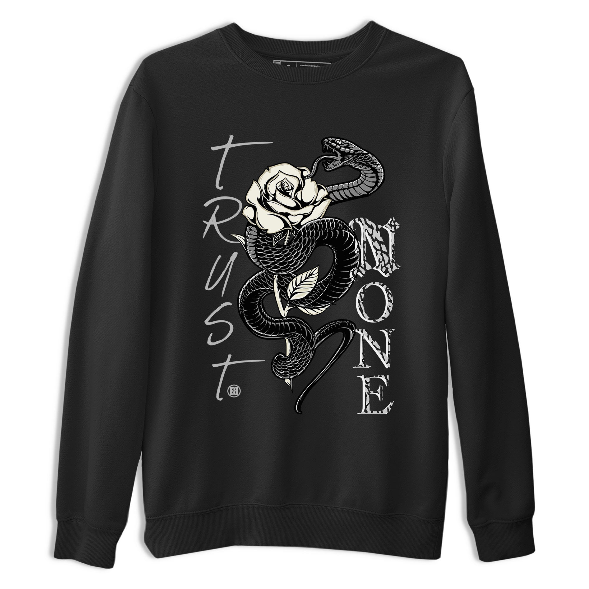 Air Jordan 3 Off Noir shirt to match jordans Trust None sneaker tees Air Jordan 3 Retro Off Noir Drip Gear Zone Unisex Black 2 T-Shirt