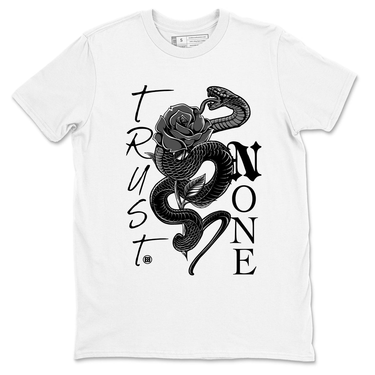5s Black Cat shirts to match jordans Trust None sneaker match tees Air Jordan 5 Black Cat match shoes to clothes Drip Gear Zone unisex cotton White 2 shirts