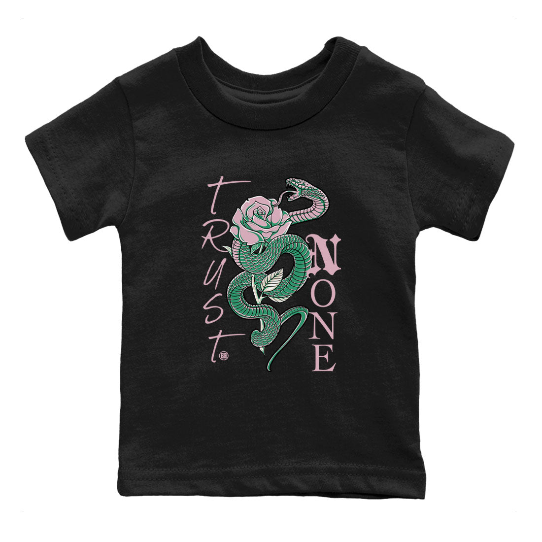 Dunk Low Medium Soft Pink Malachite shirt to match jordans Trust None sneaker tees Dunks Medium Soft Pink Malachite Streetwear Brand Drip Gear Zone baby toddler Black 2 cotton Shirt