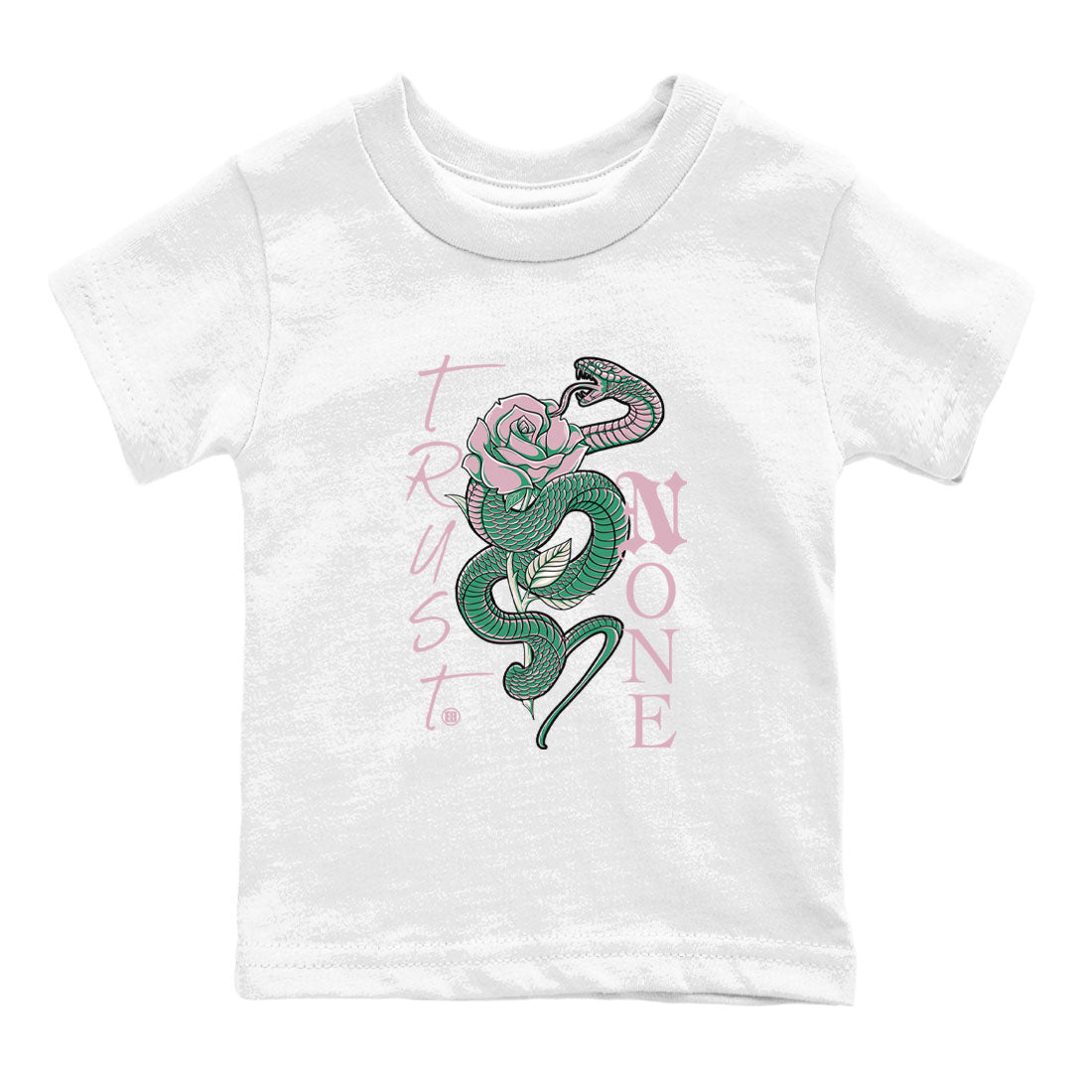 Dunk Low Medium Soft Pink Malachite shirt to match jordans Trust None sneaker tees Dunks Medium Soft Pink Malachite Streetwear Brand Drip Gear Zone baby toddler White 2 cotton Shirt