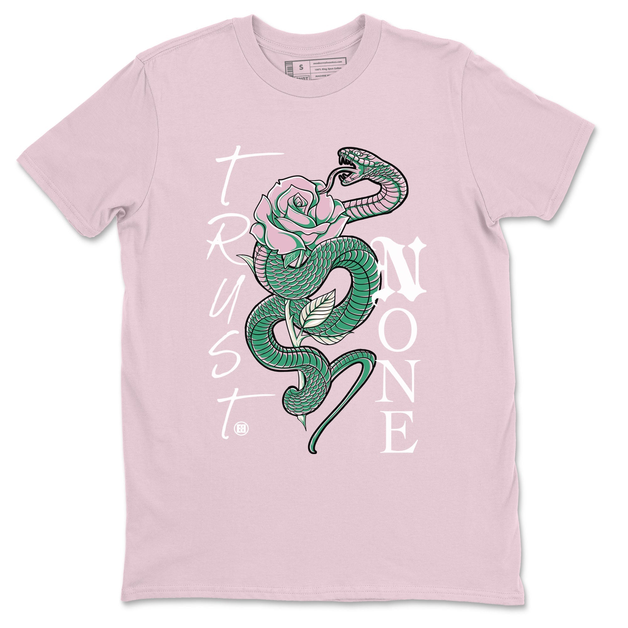 Dunk Low Medium Soft Pink Malachite shirt to match jordans Trust None sneaker tees Dunks Medium Soft Pink Malachite Streetwear Brand Drip Gear Zone unisex cotton Pink 2 crew neck shirt