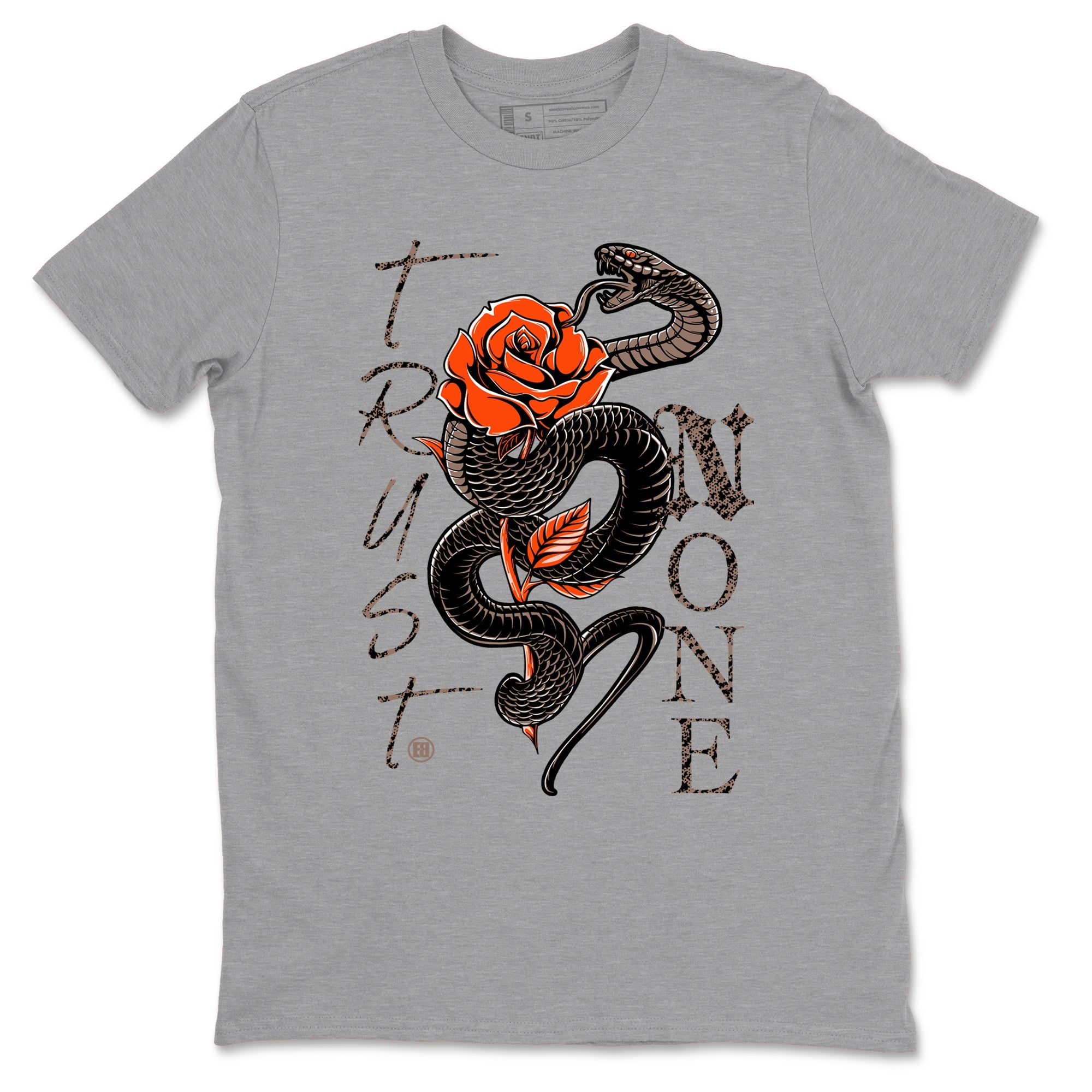 Yeezy 350 Carbon Beluga shirts to match jordans Trust None sneaker match tees Yeezy 350 Carbon Beluga match shoes to clothes Drip Gear Zone unisex cotton Heather Grey 2 shirts