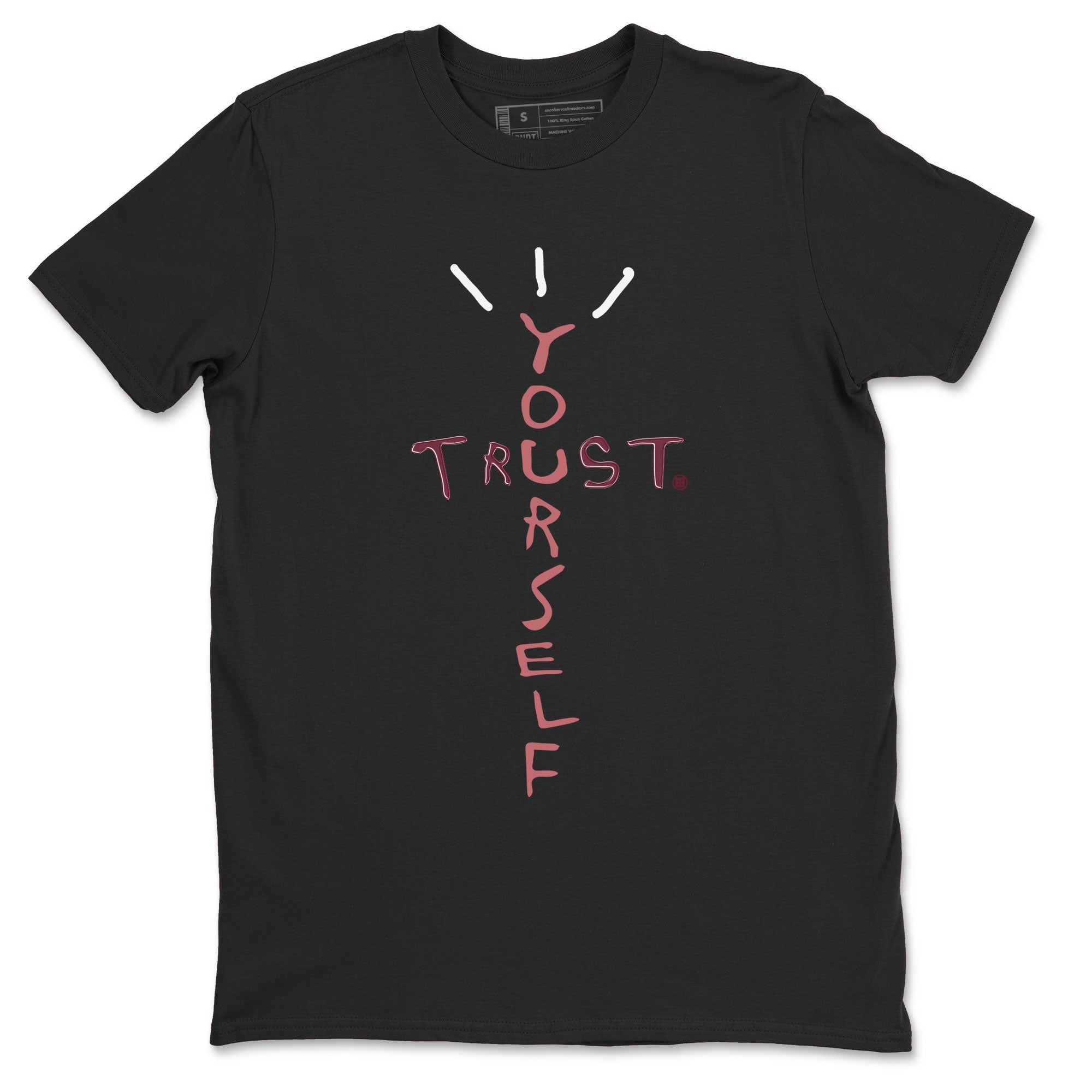 Dunk Low Valentine's Day shirt to match jordans Trust Yourself sneaker tees Dunk Valentines Day 2024 Drip Gear Zone Casual Crew Neck T-Shirt Unisex Black 2 T-Shirt