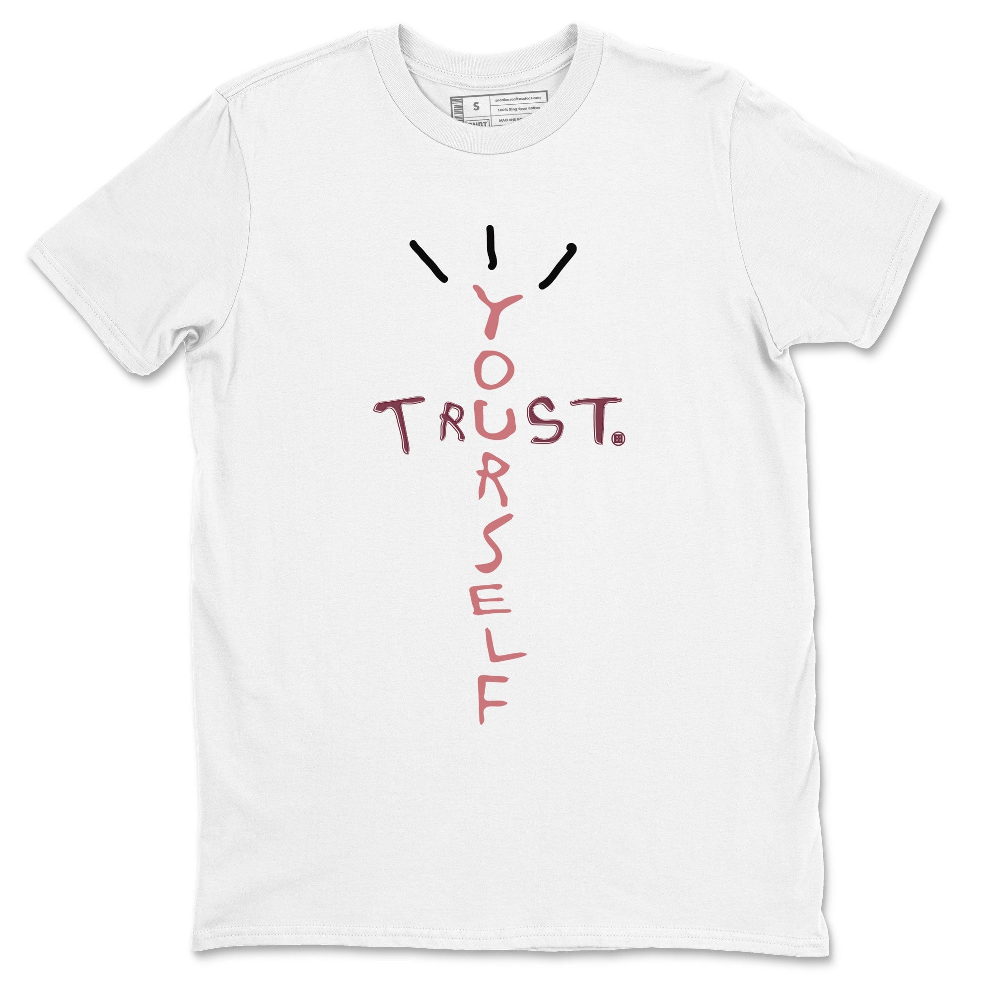 Dunk Low Valentine's Day shirt to match jordans Trust Yourself sneaker tees Dunk Valentines Day 2024 Drip Gear Zone Casual Crew Neck T-Shirt Unisex White 2 T-Shirt