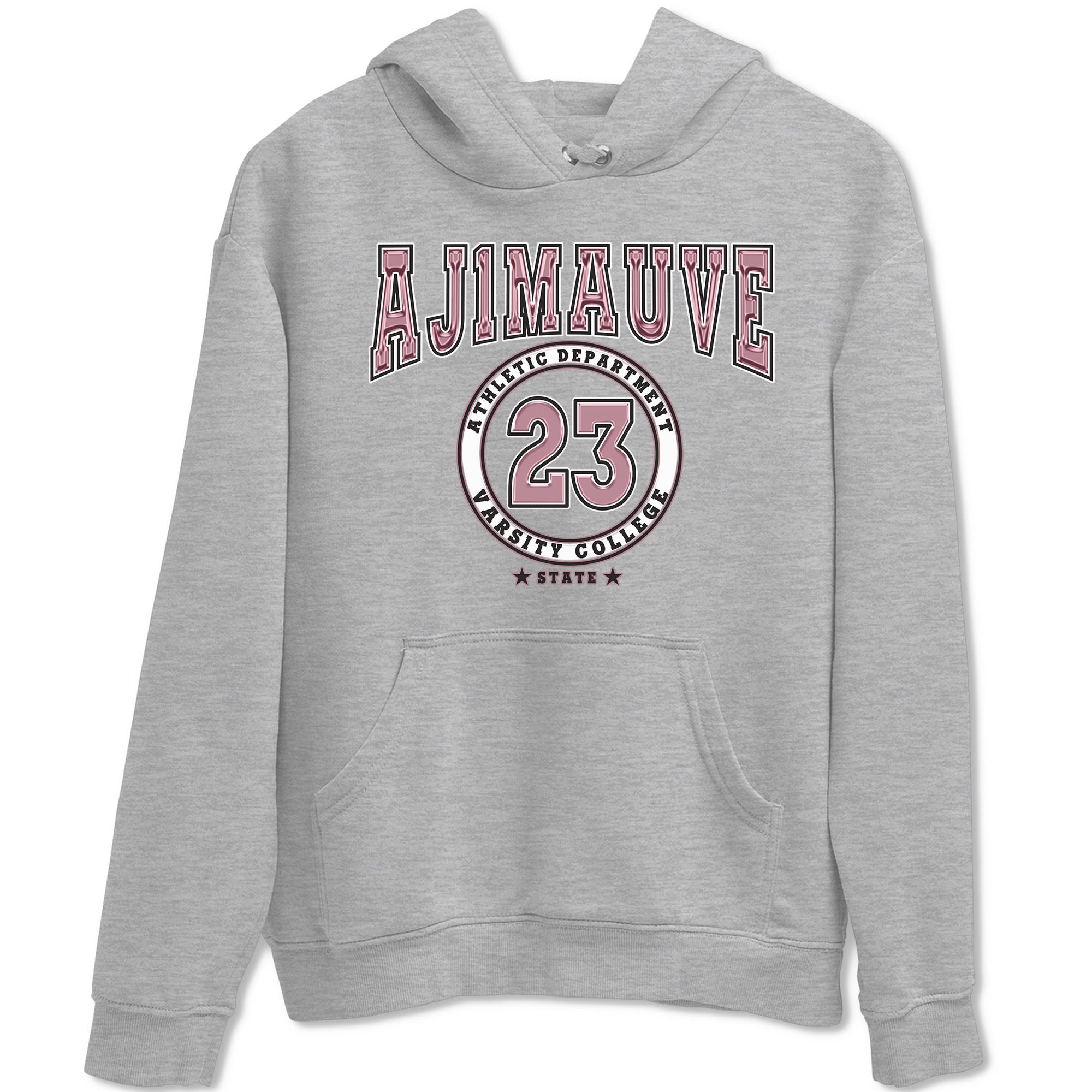 Air Jordan 1 Mauve shirt to match jordans Varsity sneaker tees AJ1 Mauve Drip Gear Zone Sneaker Matching Clothing Brand Unisex Sneaker Tee Heather Grey 2 T-Shirt