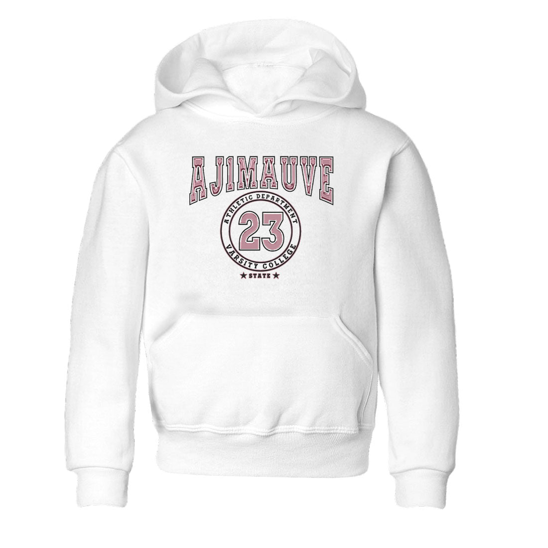 Air Jordan 1 Mauve shirt to match jordans Varsity sneaker tees AJ1 Mauve Drip Gear Zone Sneaker Matching Clothing Brand Baby Toddler White 2 T-Shirt