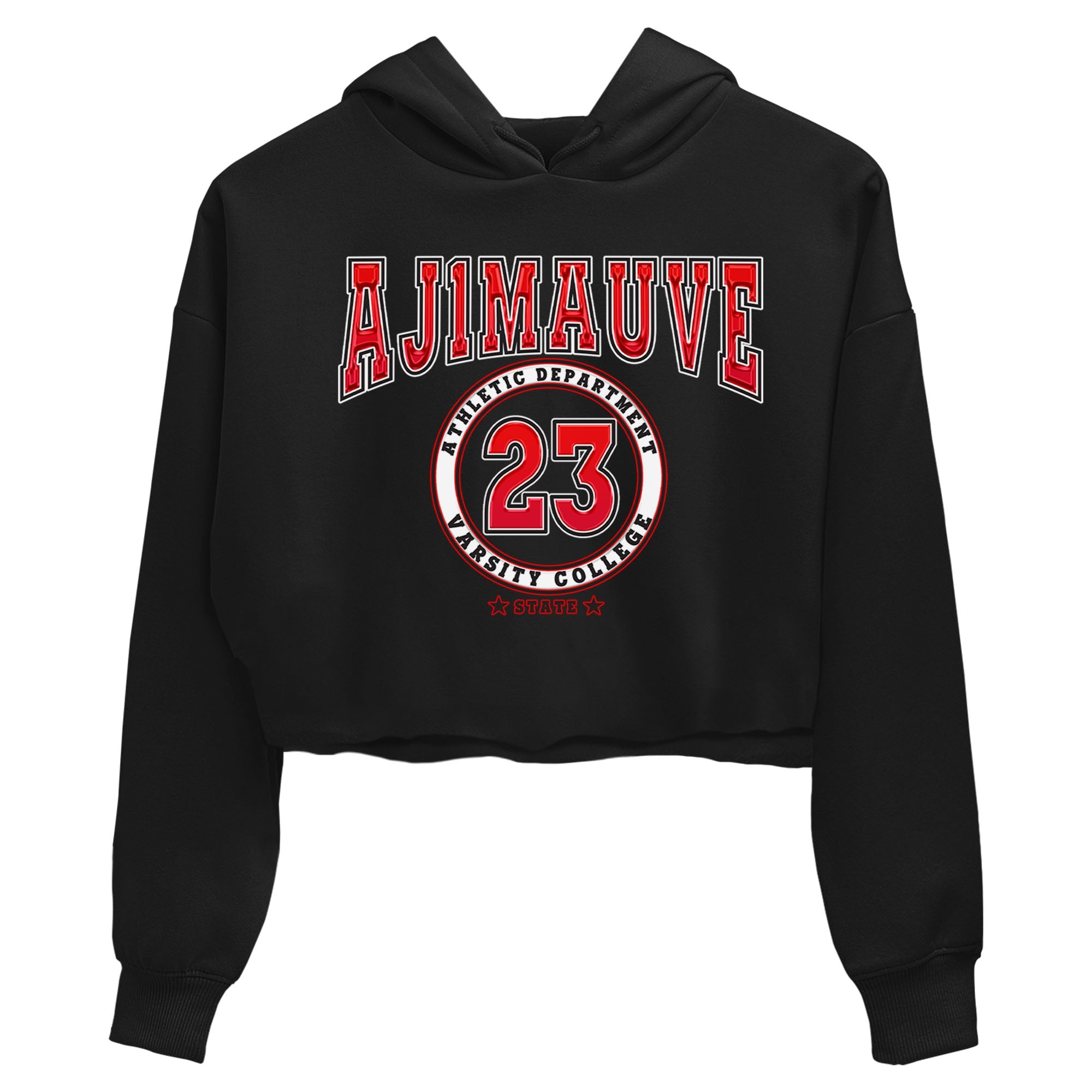 Air Jordan 1 Satin Bred shirt to match jordans Varsity sneaker tees AJ1 Retro Satin Bred Drip Gear Zone Sneaker Matching Clothing Brand Black 2 Crop T-Shirt