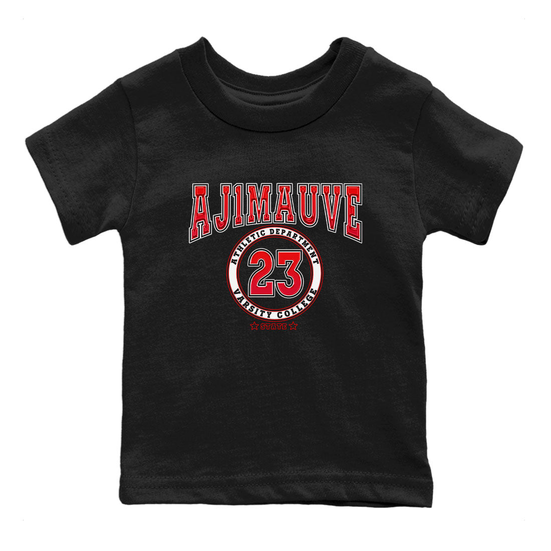 Air Jordan 1 Satin Bred shirt to match jordans Varsity sneaker tees AJ1 Retro Satin Bred Drip Gear Zone Sneaker Matching Clothing Brand Baby Toddler Black 2 T-Shirt