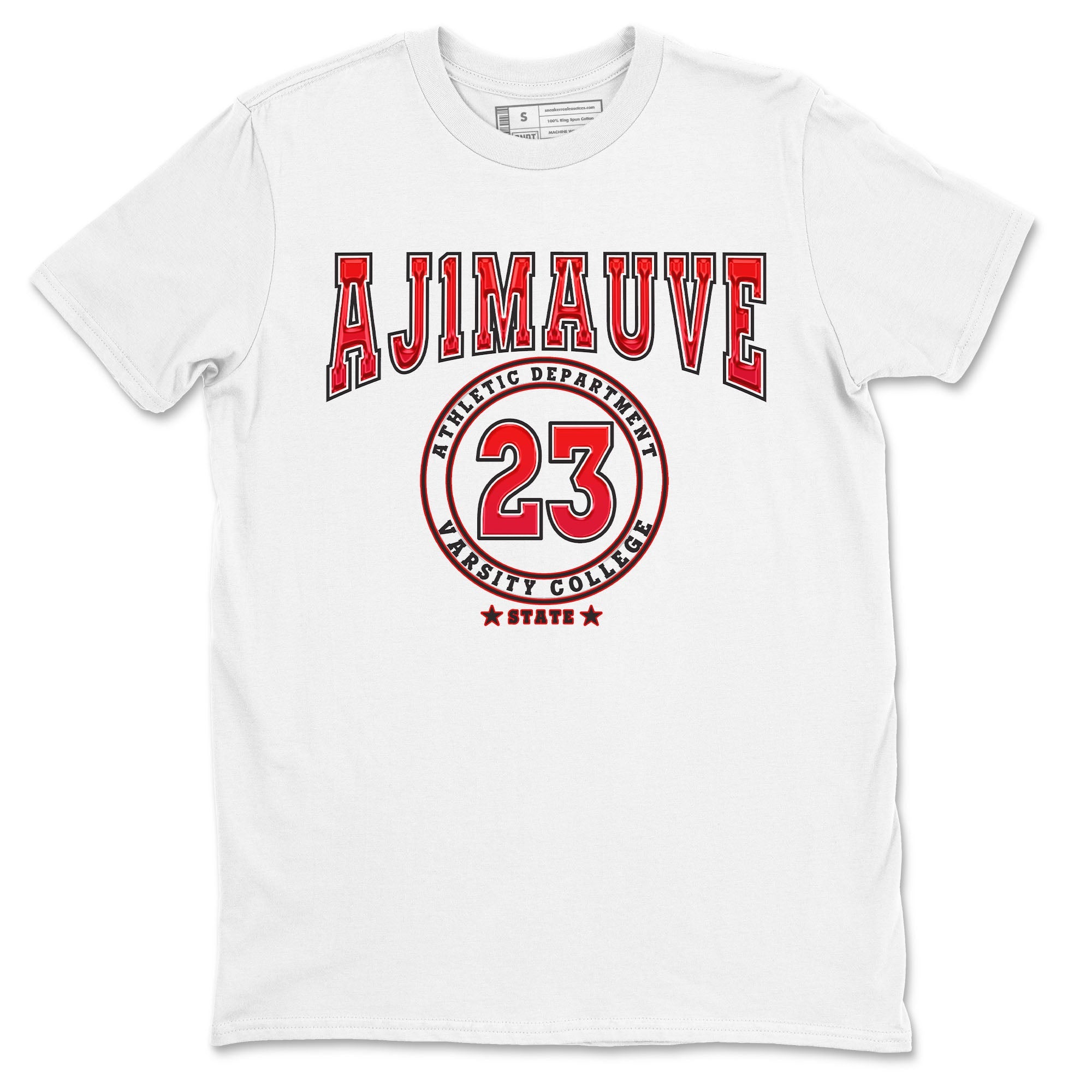 Air Jordan 1 Satin Bred shirt to match jordans Varsity sneaker tees AJ1 Retro Satin Bred Drip Gear Zone Sneaker Matching Clothing Brand Unisex Sneaker Tee White 2 T-Shirt
