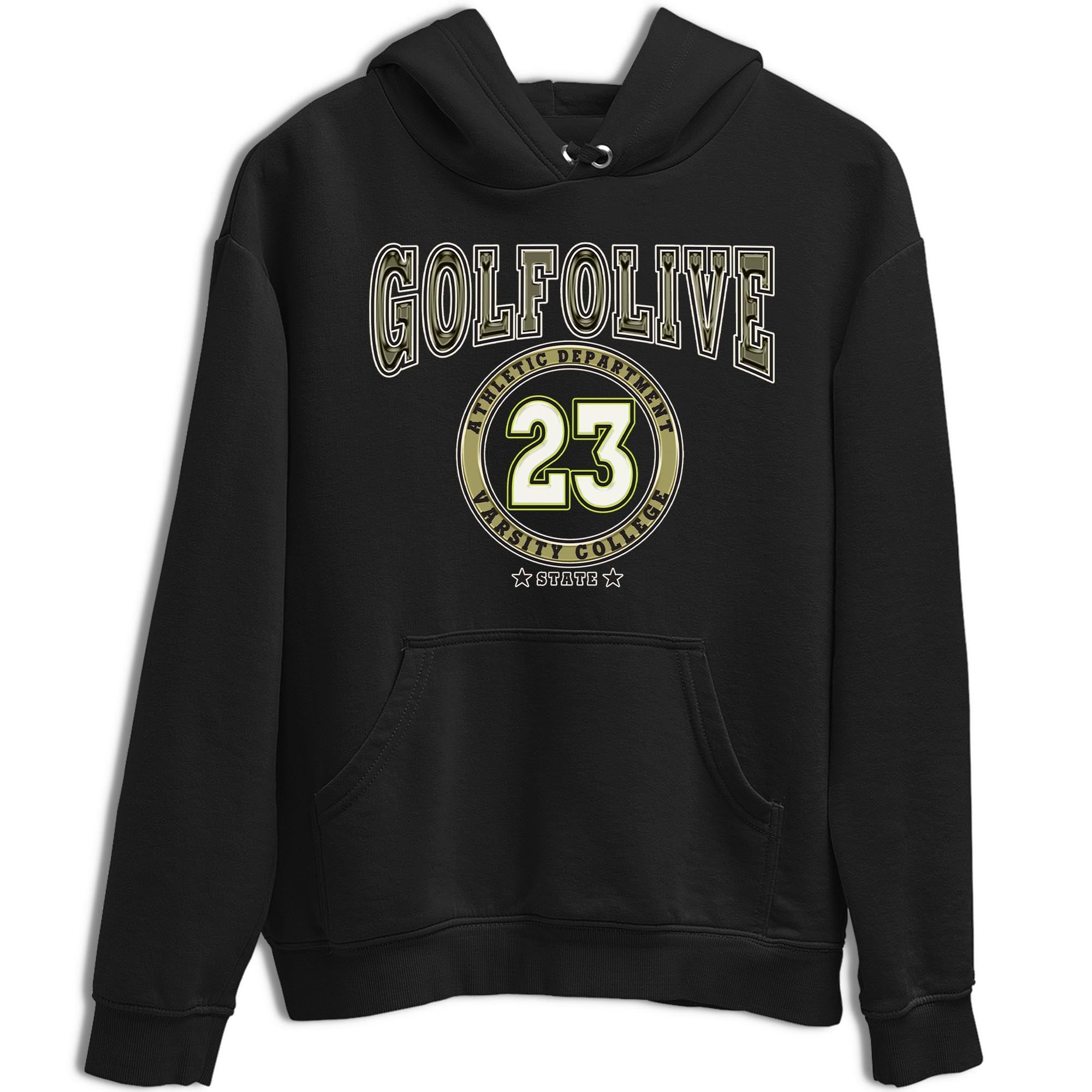 Jordan 1 Low X Travis Scott Golf Olive shirt to match jordans Varsity sneaker release tees Air Jordan 1 Travis Scott Golf Olive Drip Gear Zone Unisex Streetwear Clothing Black 2 T-Shirt