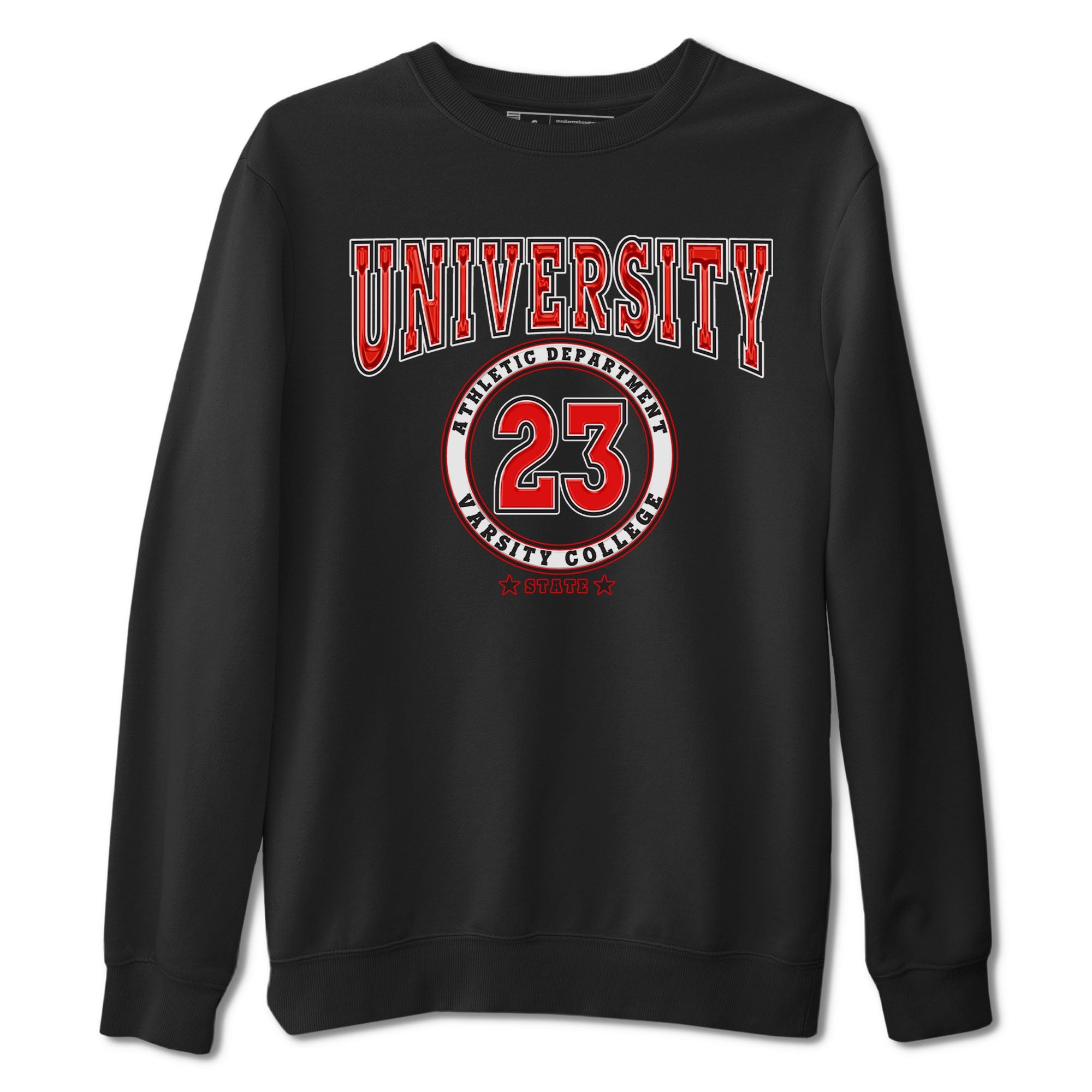 1s Low University Red shirt to match jordans Varsity sneaker tees Air Jordan 1 University Red Drip Gear Zone Sneaker Matching Clothing Brand Unisex Sneaker Tee Black 2 T-Shirt