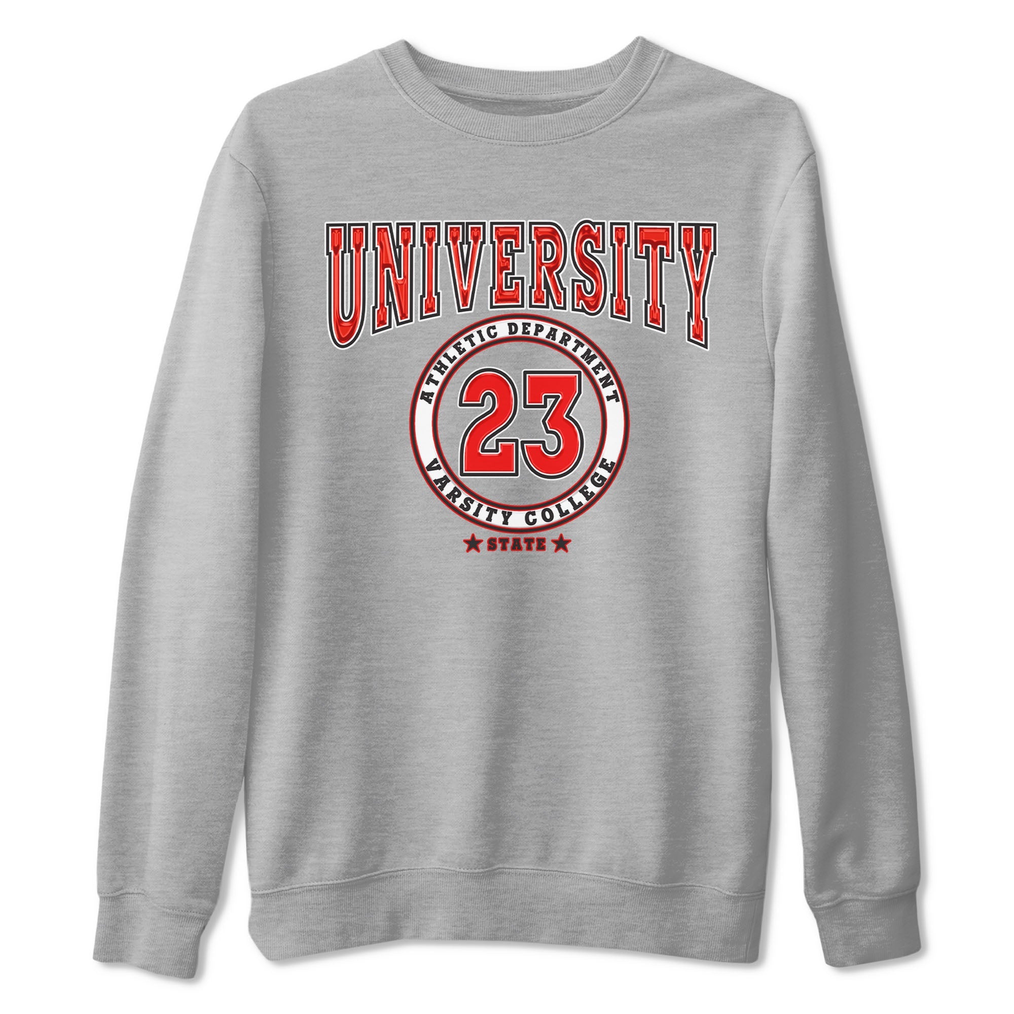 1s Low University Red shirt to match jordans Varsity sneaker tees Air Jordan 1 University Red Drip Gear Zone Sneaker Matching Clothing Brand Unisex Sneaker Tee Heather Grey 2 T-Shirt