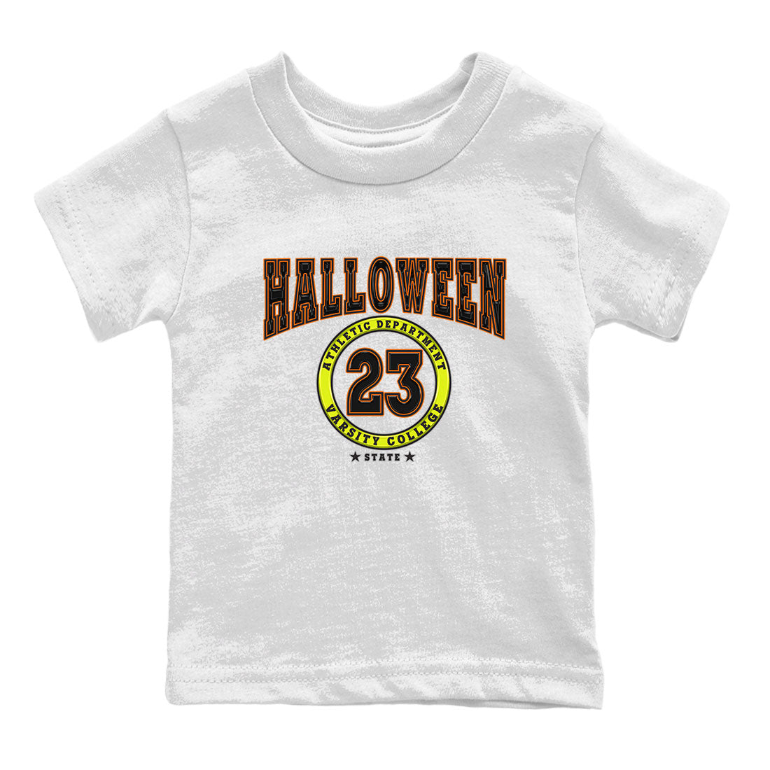 Nike Dunk Halloween shirt to match jordans Varsity sneaker tees Nike Dunk Mid Halloween Drip Gear Zone Sneaker Matching Clothing Brand Baby Toddler White 2 T-Shirt