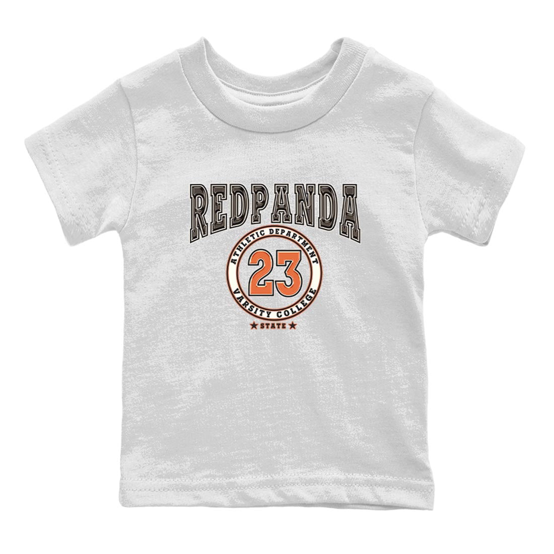 Nike Low Dunk Red Panda shirt to match jordans Varsity sneaker tees Nike Dunk Red Panda Drip Gear Zone Baby Toddler White 2 T-Shirt