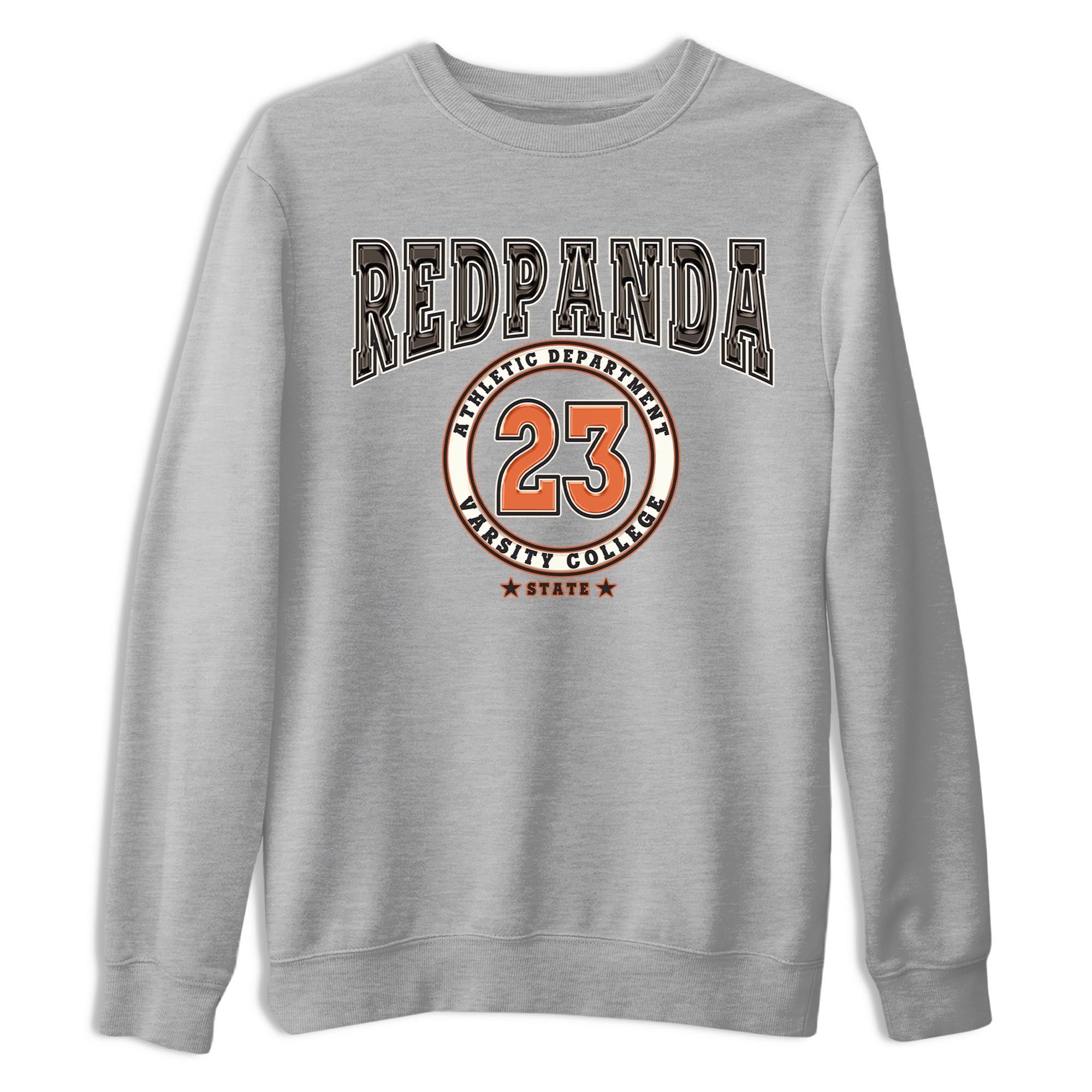 Nike Low Dunk Red Panda shirt to match jordans Varsity sneaker tees Nike Dunk Red Panda Drip Gear Zone Unisex Streetwear Clothing Heather Grey 2 T-Shirt
