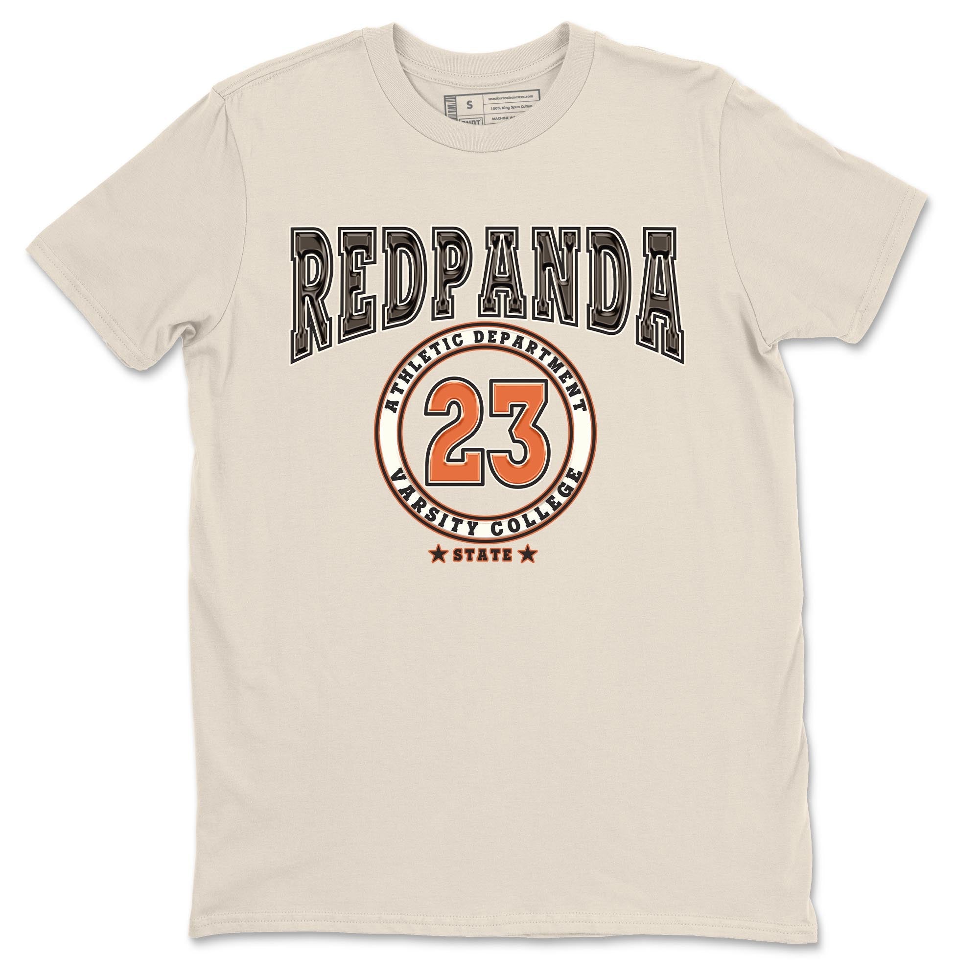 Nike Low Dunk Red Panda shirt to match jordans Varsity sneaker tees Nike Dunk Red Panda Drip Gear Zone Unisex Streetwear Clothing Natural 2 T-Shirt