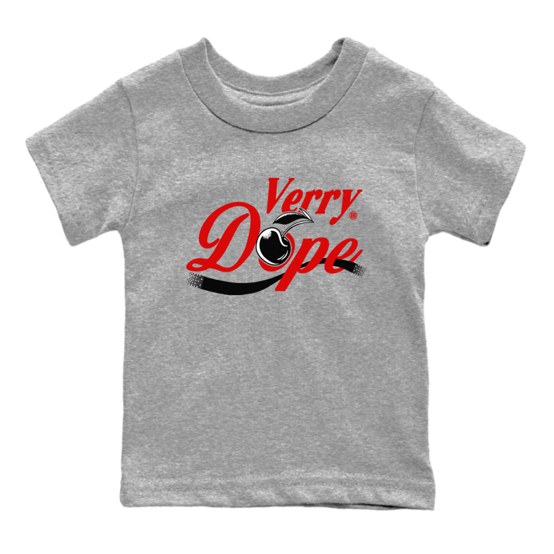 1s Black Toe Reimagined shirts to match jordans Verry Dope sneaker match tees Air Jordan 1 Retro High Black Toe Reimagined match shoes to clothes Drip Gear Zone Youth Baby Heather Grey 2 tee