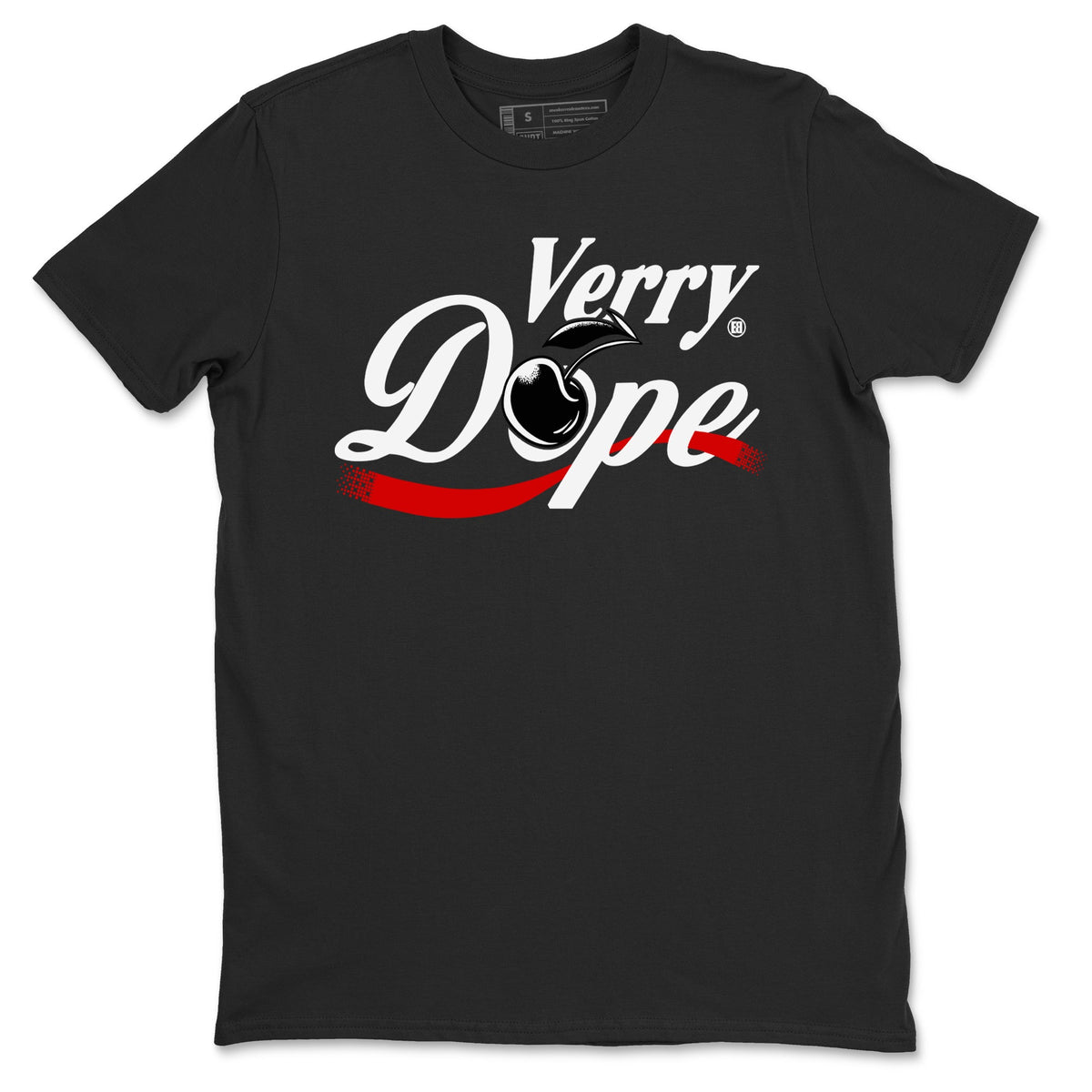 11s Cherry shirts to match jordans Verry Dope sneaker match tees Air Jordan 11 Retro Cherry match shoes to clothes Drip Gear Zone unisex cotton Black 2 shirts