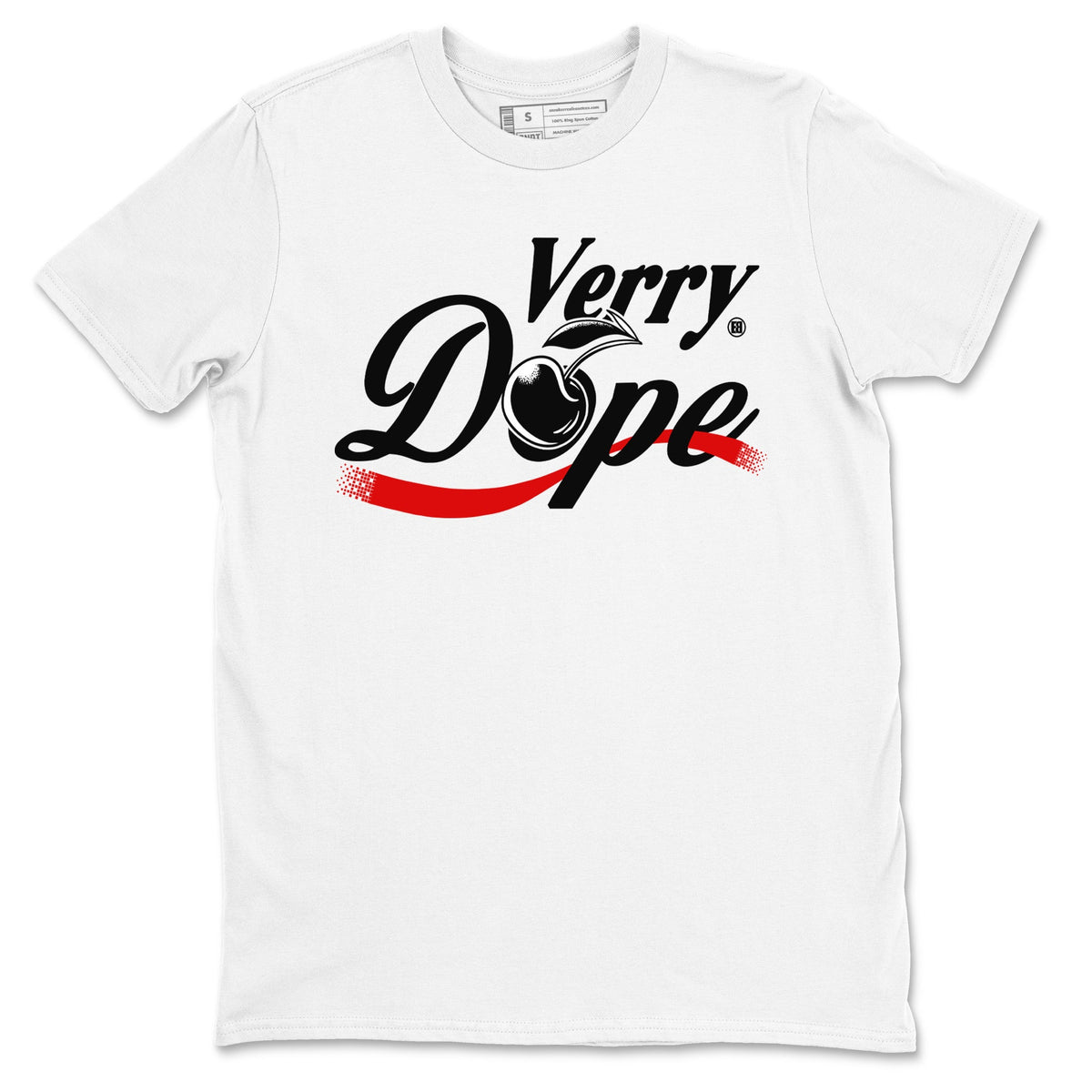 11s Cherry shirts to match jordans Verry Dope sneaker match tees Air Jordan 11 Retro Cherry match shoes to clothes Drip Gear Zone unisex cotton White 2 shirts