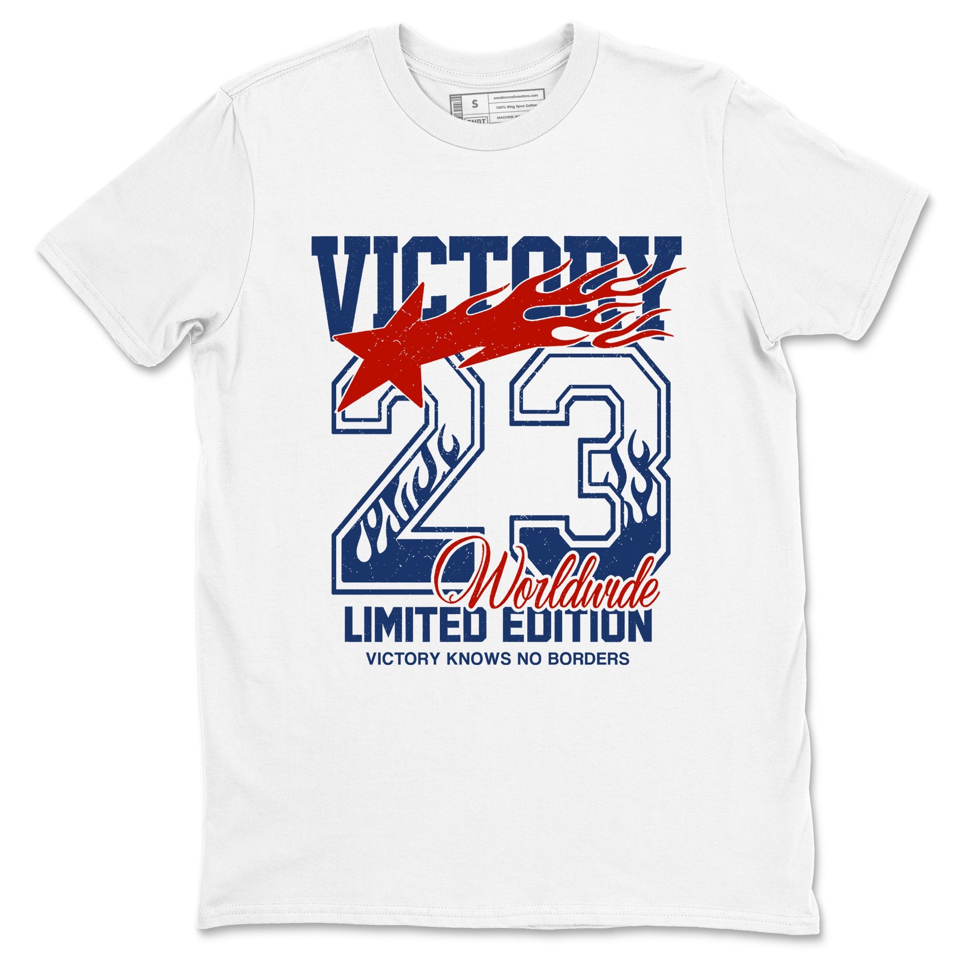 Sneaker match tees  Sneaker Tees To Match Air Jordan 11 Rare Air Shoes  Victory Knows No Borders Tee White 2