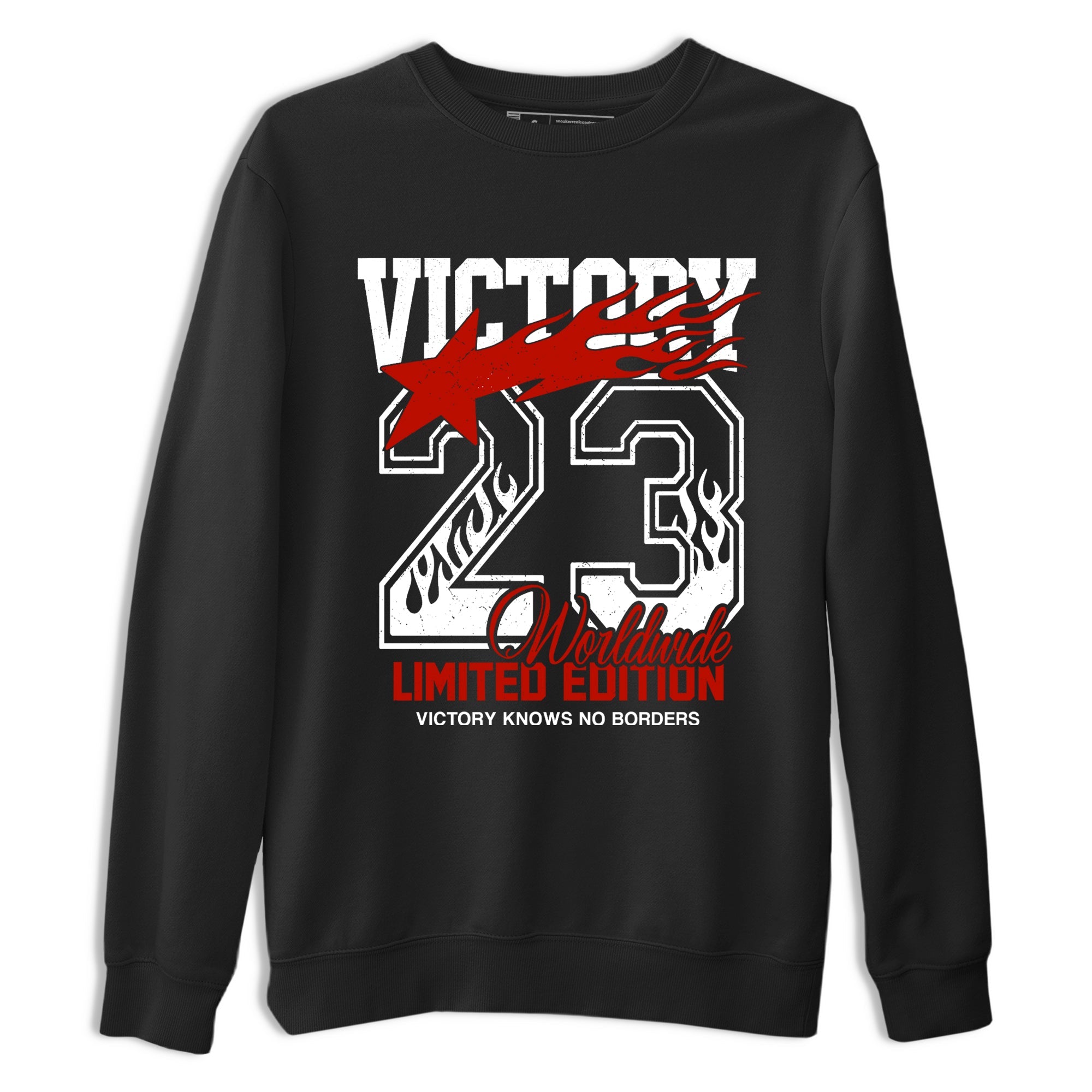 Sneaker match tees  Sneaker Tees To Match Air Jordan 5 Fire Red Shoes  Victory Knows No Borders Tee Black 2