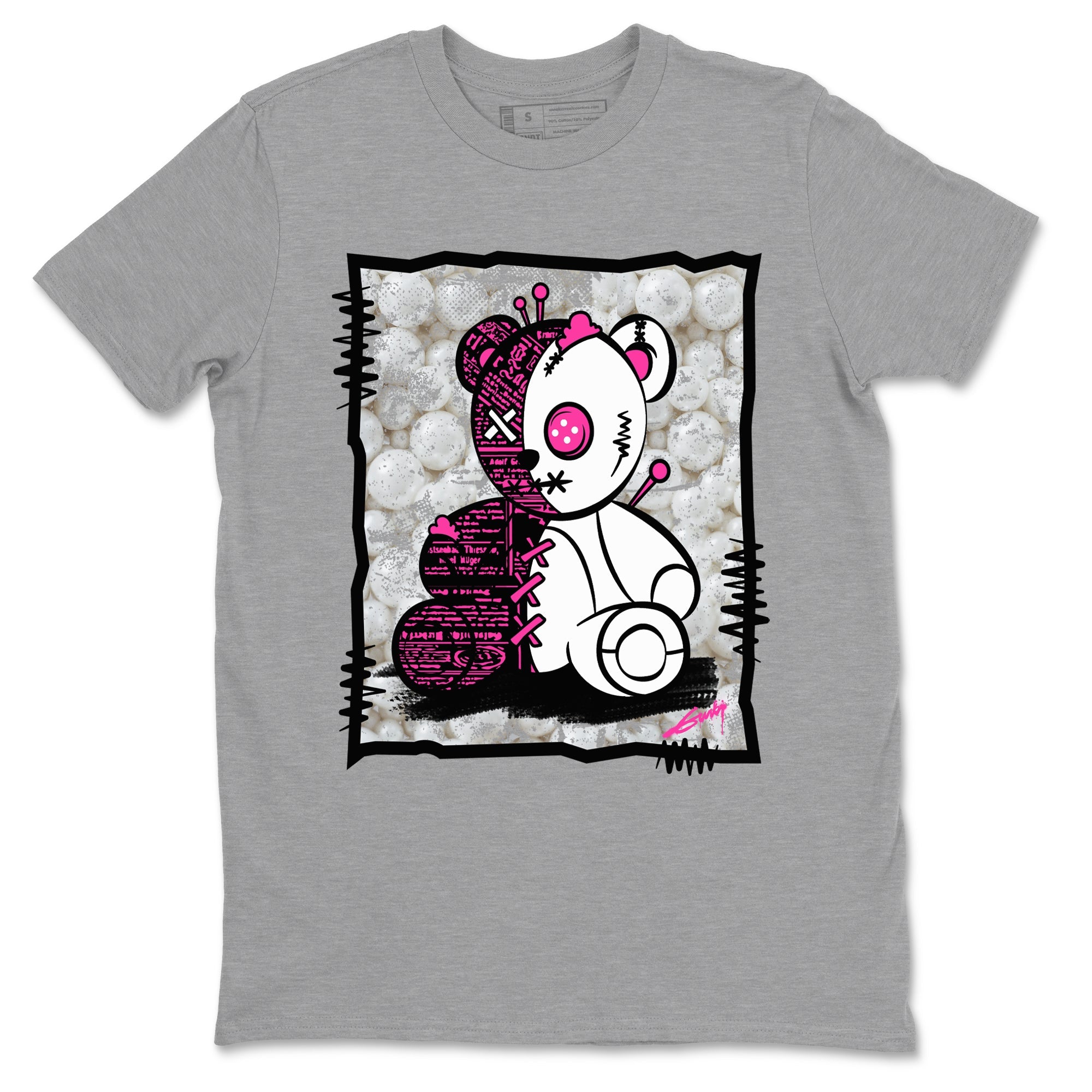 Nike KD 4 Retro Aunt Pearl shirts to match jordans Vintage Bear sneaker match tees Nike KD 4 Aunt Pearl match shoes to clothes Drip Gear Zone unisex cotton Heather Grey 2 shirts