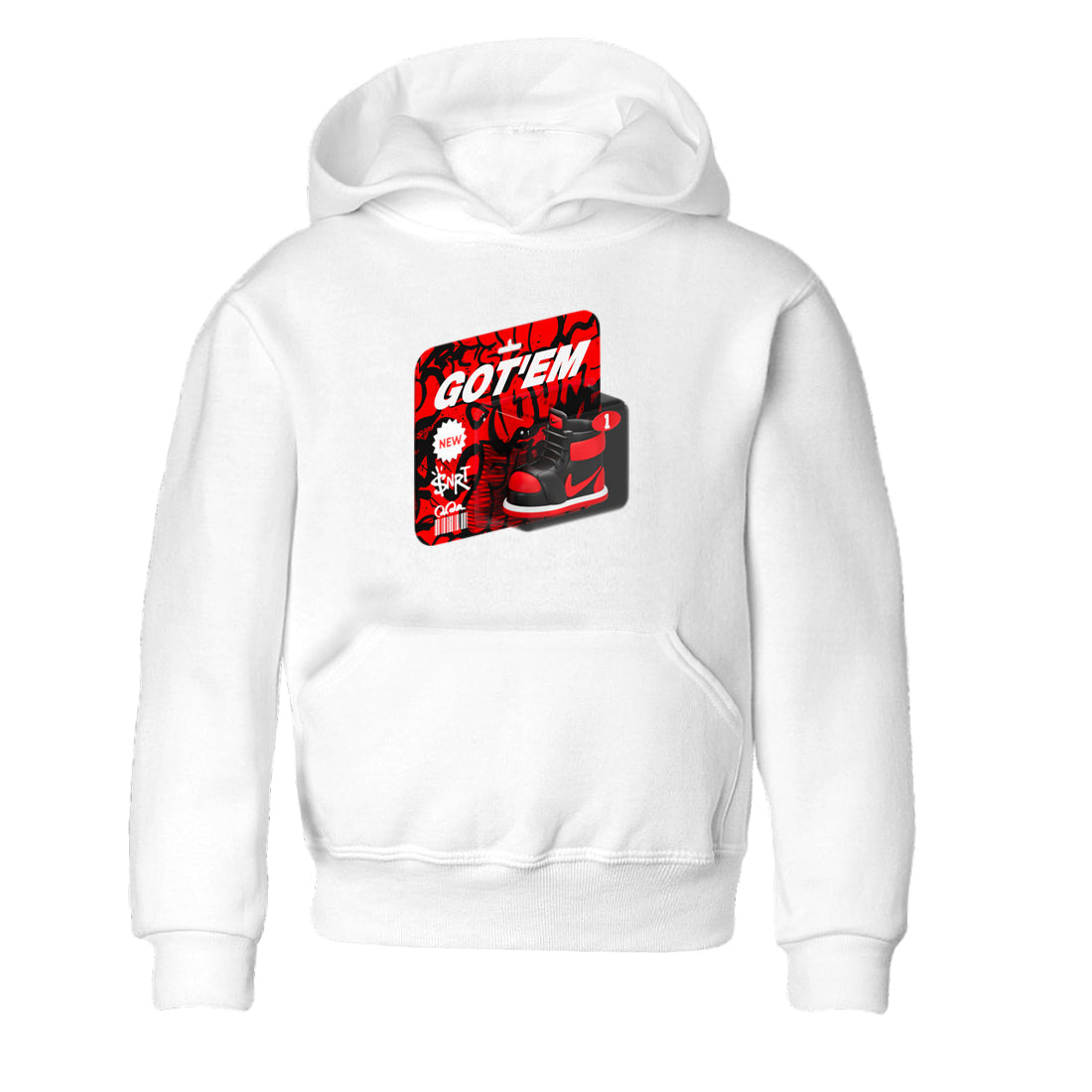 Air Jordan 1 Satin Bred shirt to match jordans Vintage Toy Packaging sneaker tees AJ1 Satin Bred Drip Gear Zone Baby Toddler White 2 T-Shirt