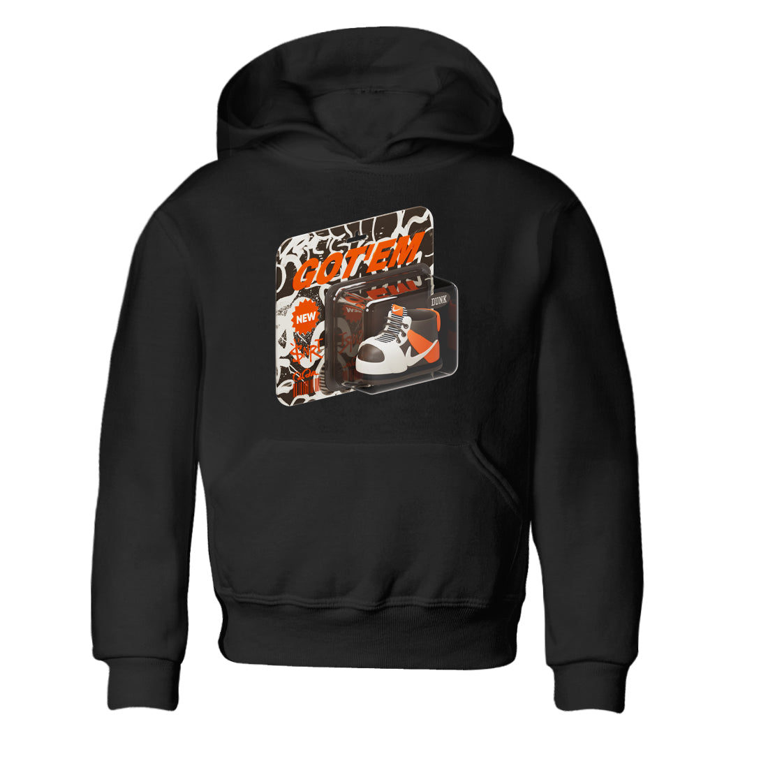 Dunk Red Panda shirt to match jordans Vintage Toy Packaging sneaker tees Nike Dunk LowRed Panda Drip Gear Zone Baby Toddler Black 2 T-Shirt