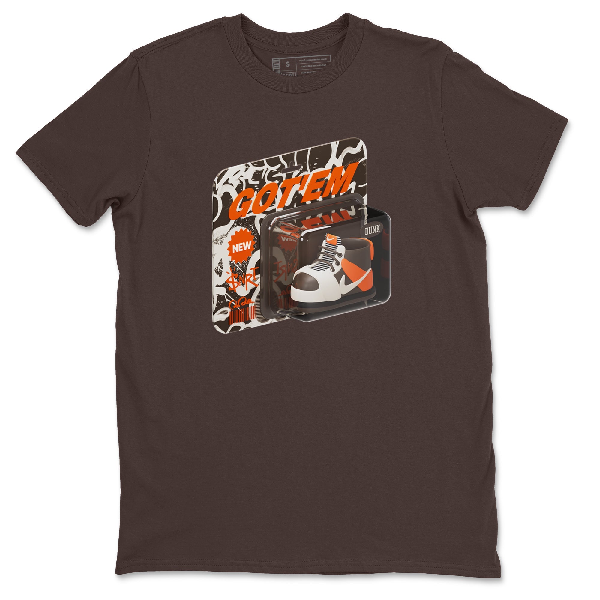Dunk Red Panda shirt to match jordans Vintage Toy Packaging sneaker tees Nike Dunk LowRed Panda Drip Gear Zone Unisex Dark Chocolate 2 T-Shirt
