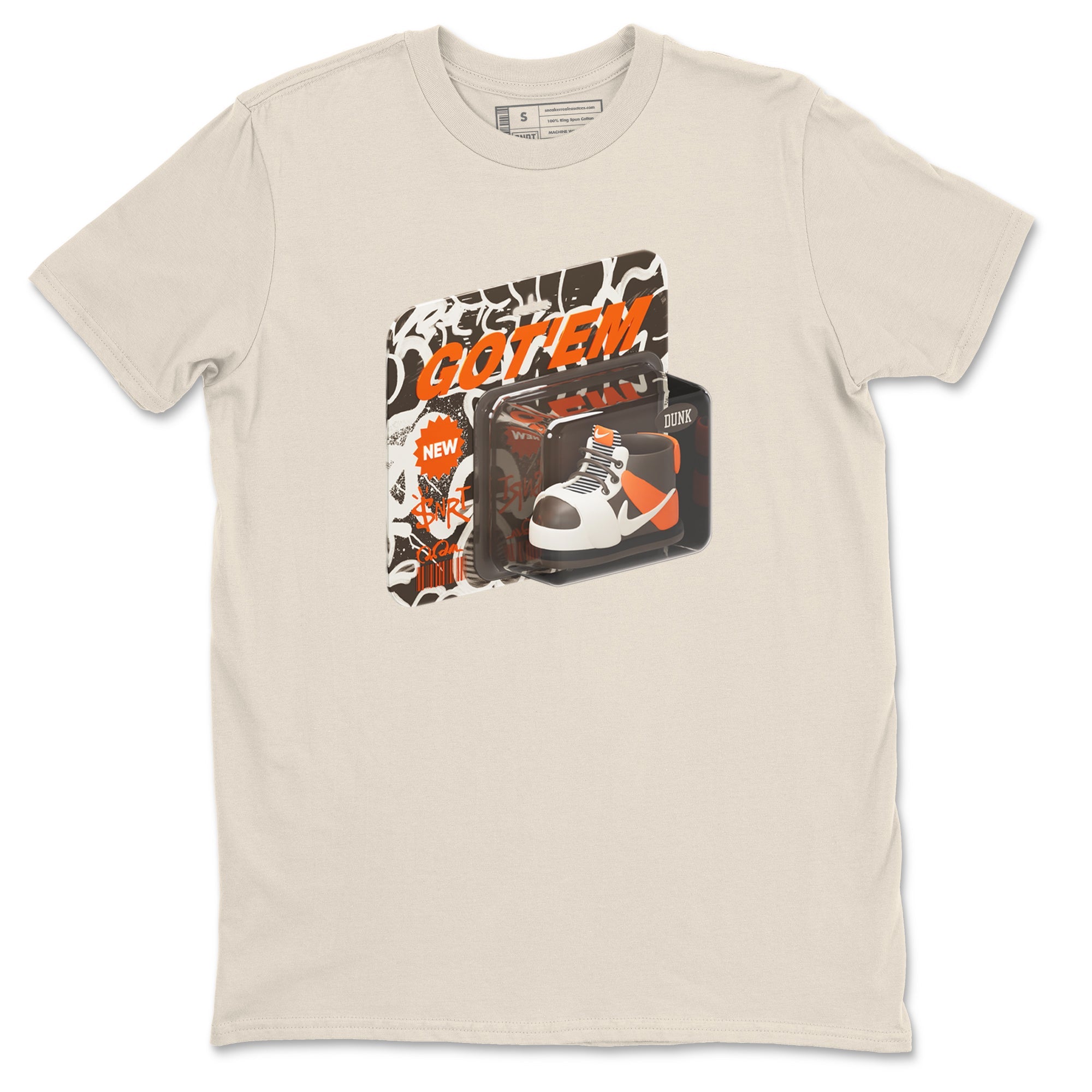 Dunk Red Panda shirt to match jordans Vintage Toy Packaging sneaker tees Nike Dunk LowRed Panda Drip Gear Zone Unisex Natural 2 T-Shirt