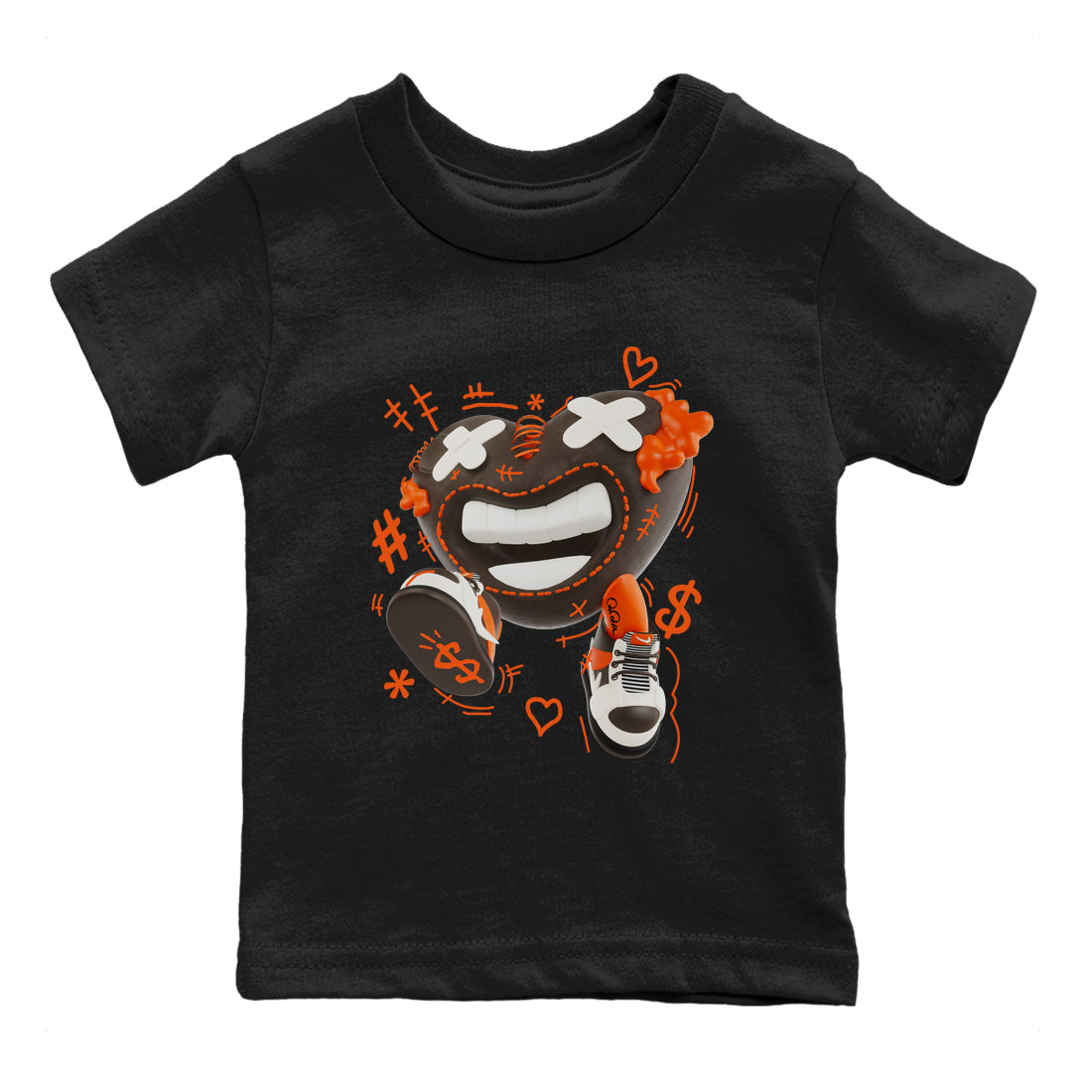 Dunk Red Panda shirt to match jordans Walk In Love sneaker tees Nike Dunk LowRed Panda Drip Gear Zone Baby Toddler Black 2 T-Shirt