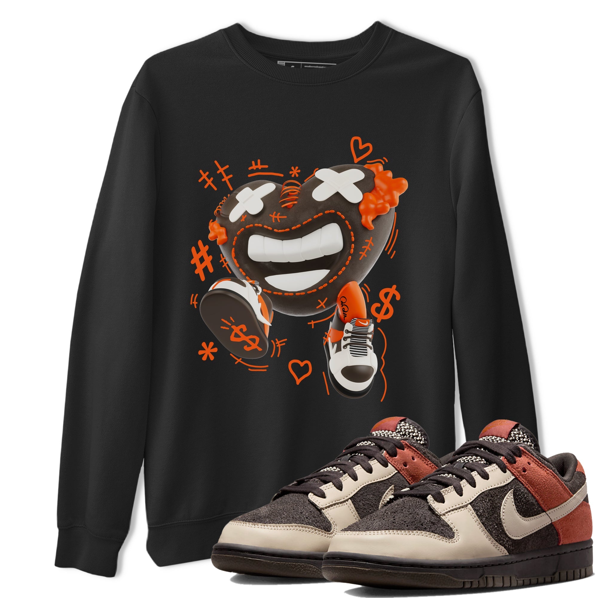Dunk Red Panda shirt to match jordans Walk In Love sneaker tees Nike Dunk LowRed Panda Drip Gear Zone Unisex Black 1 T-Shirt