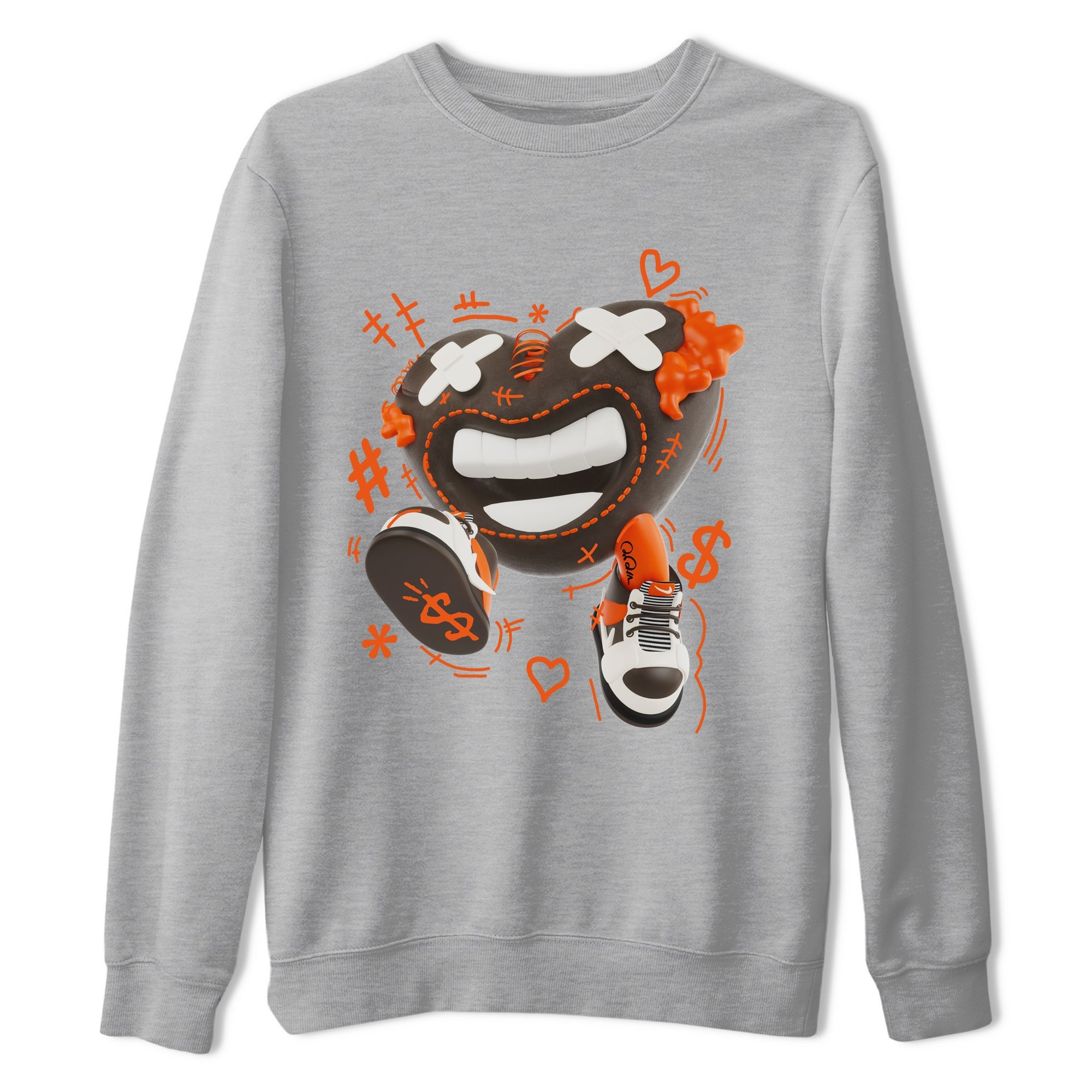 Dunk Red Panda shirt to match jordans Walk In Love sneaker tees Nike Dunk LowRed Panda Drip Gear Zone Unisex Heather Grey 2 T-Shirt