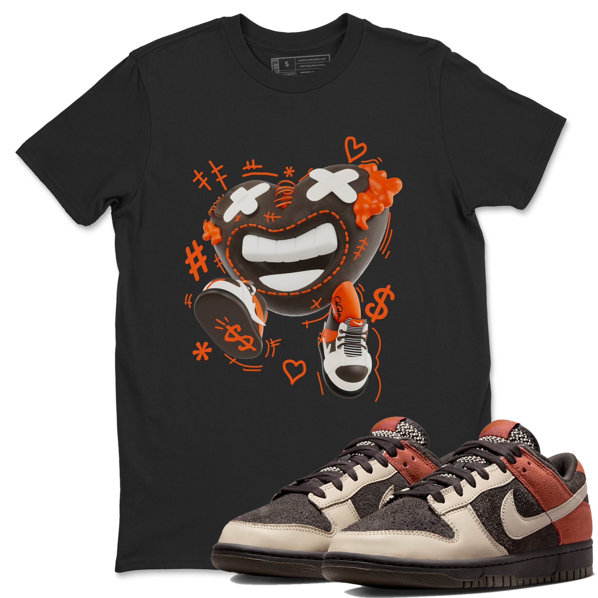 Dunk Red Panda shirt to match jordans Walk In Love sneaker tees Nike Dunk LowRed Panda Drip Gear Zone Unisex Black 1 T-Shirt