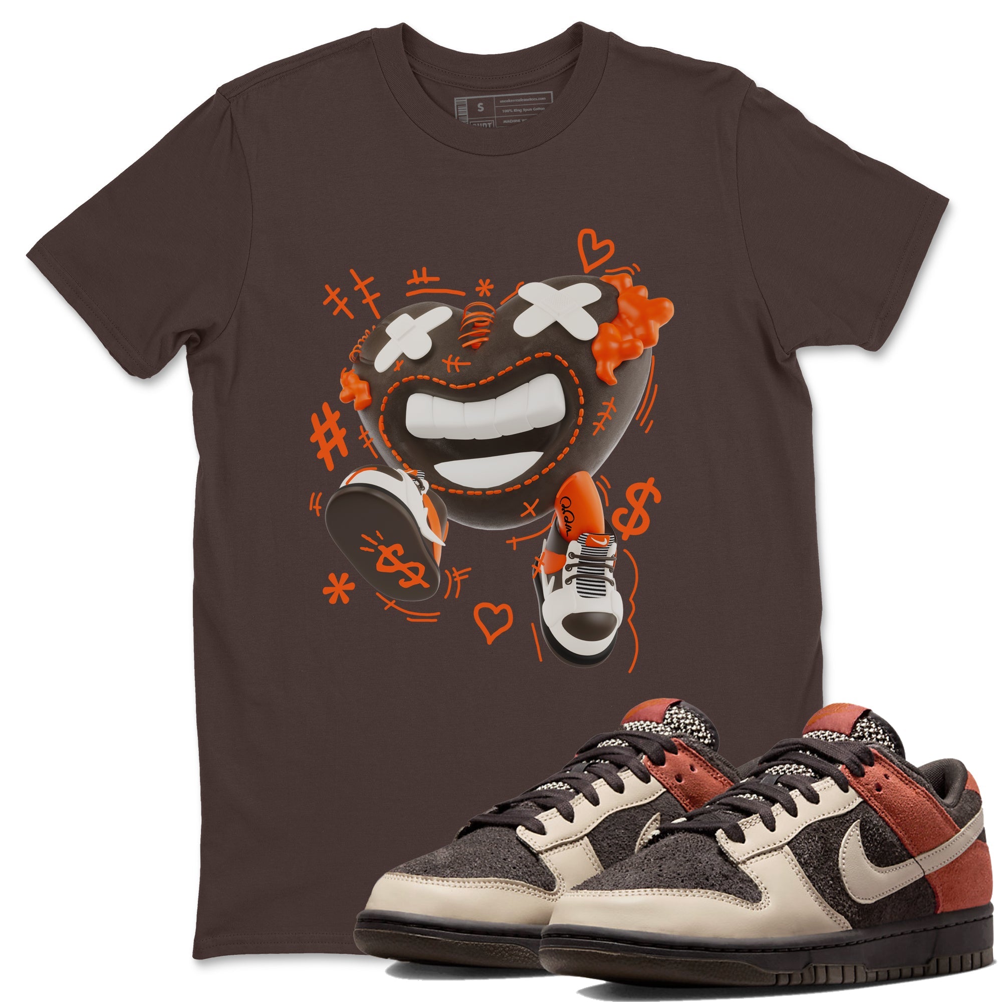 Dunk Red Panda shirt to match jordans Walk In Love sneaker tees Nike Dunk LowRed Panda Drip Gear Zone Unisex Dark Chocolate 1 T-Shirt